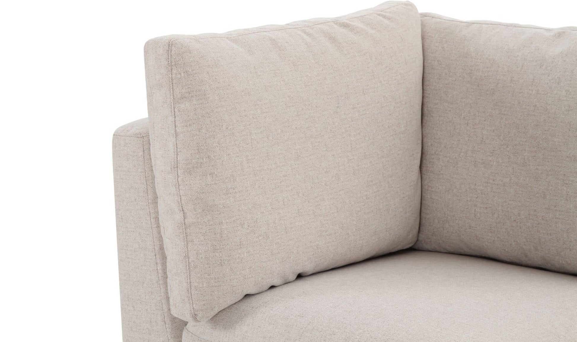 Fable Slipcover Dining Corner Chair Beige by Moe's Home Collection - view 9