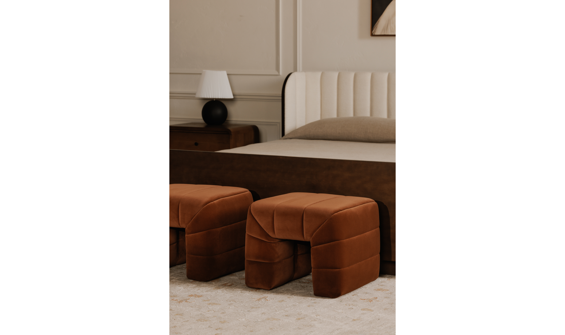 Verity Stool Warm Brown by Moe's Home Collection - view 7