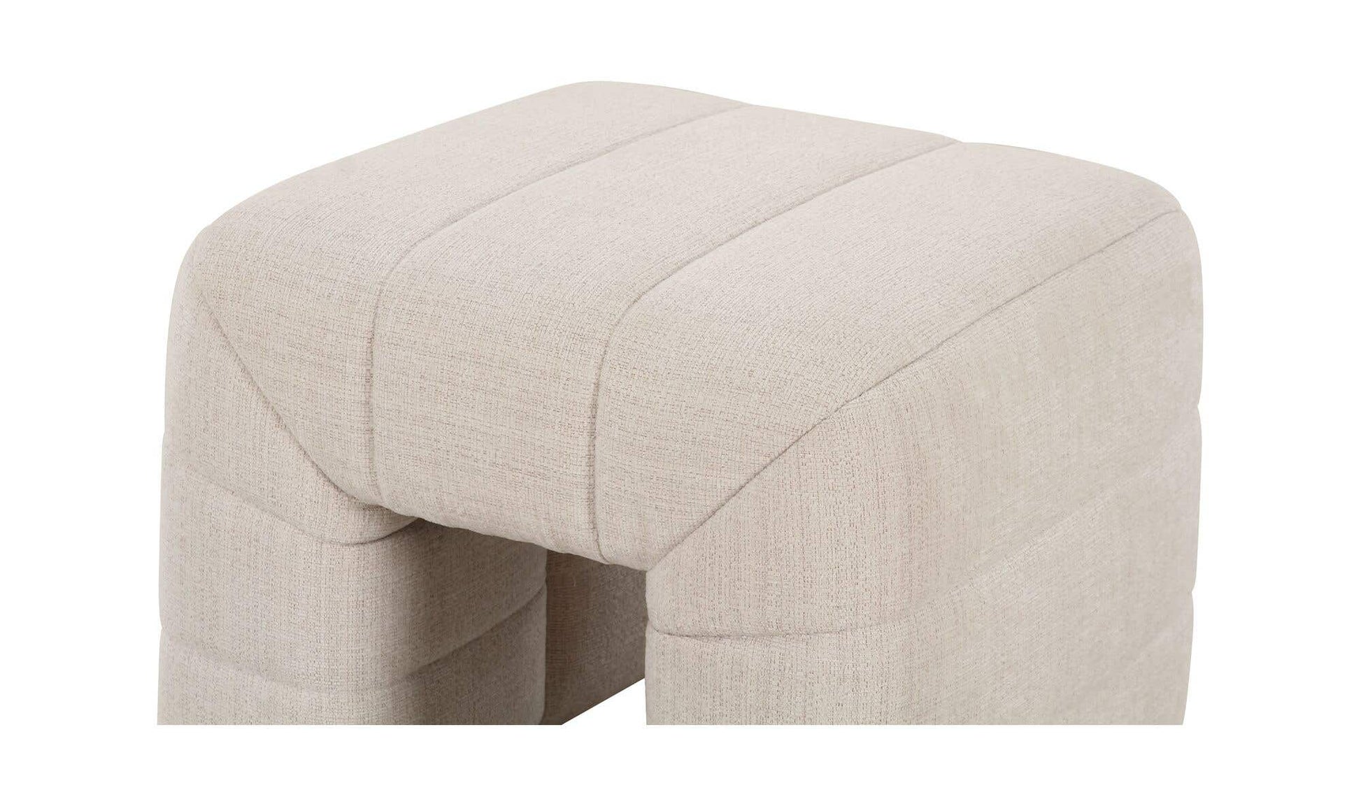 Verity Stool Oatmeal by Moe's Home Collection - view 6