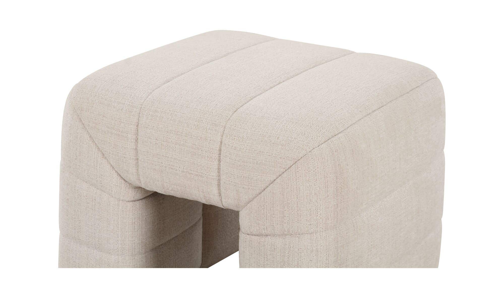 Verity Stool Oatmeal by Moe's Home Collection - view 6