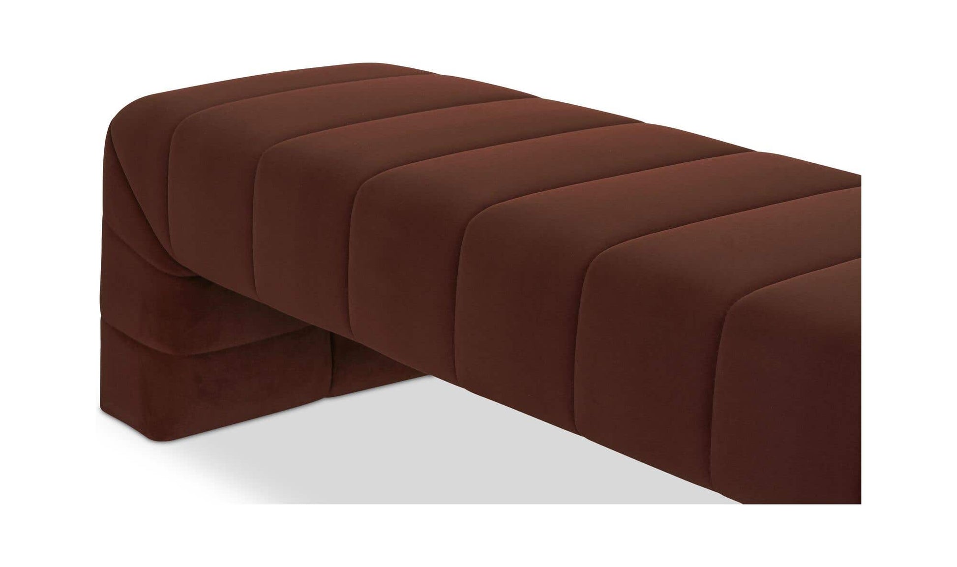 Verity Bench Warm Brown by Moe's Home Collection - view 10