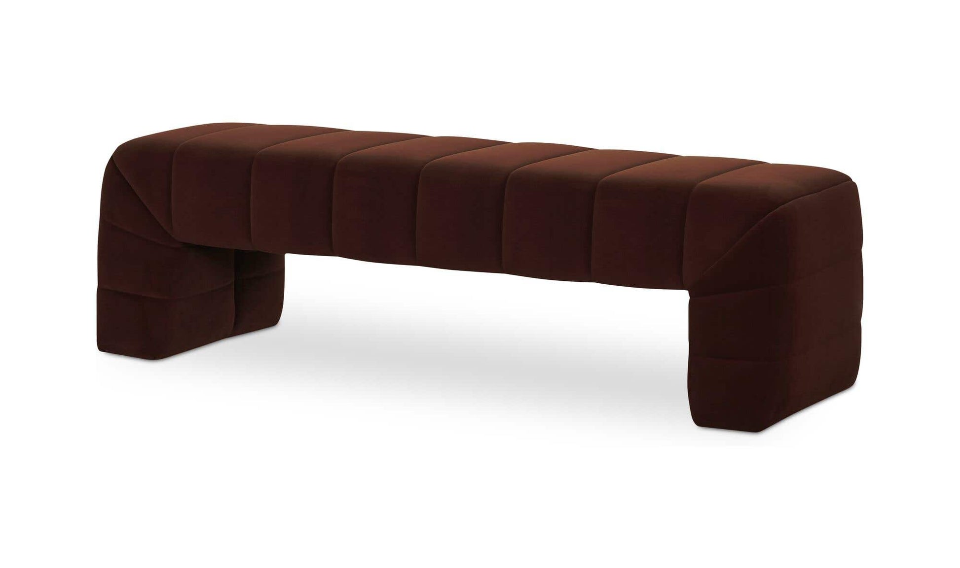 Verity Bench Warm Brown by Moe's Home Collection - view 8