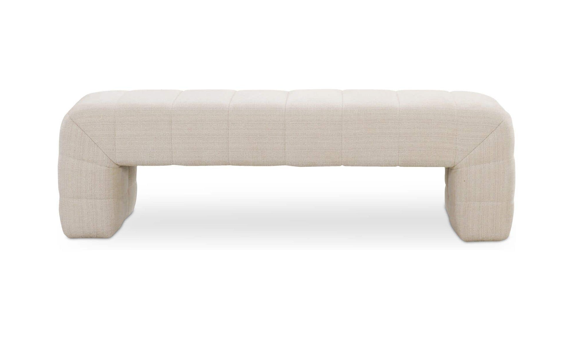 Verity Bench Oatmeal by Moe's Home Collection - view 5
