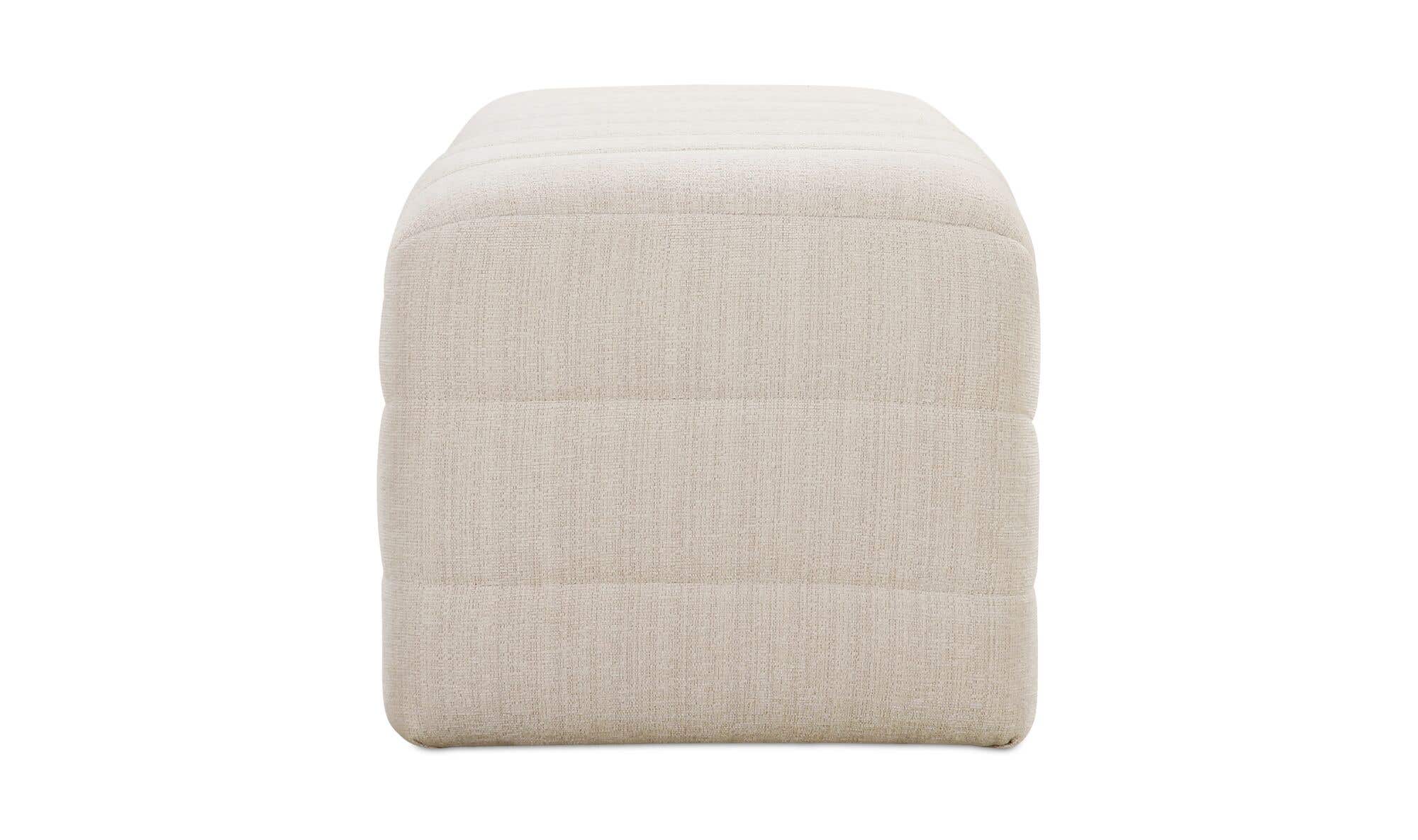 Verity Bench Oatmeal by Moe's Home Collection - view 9