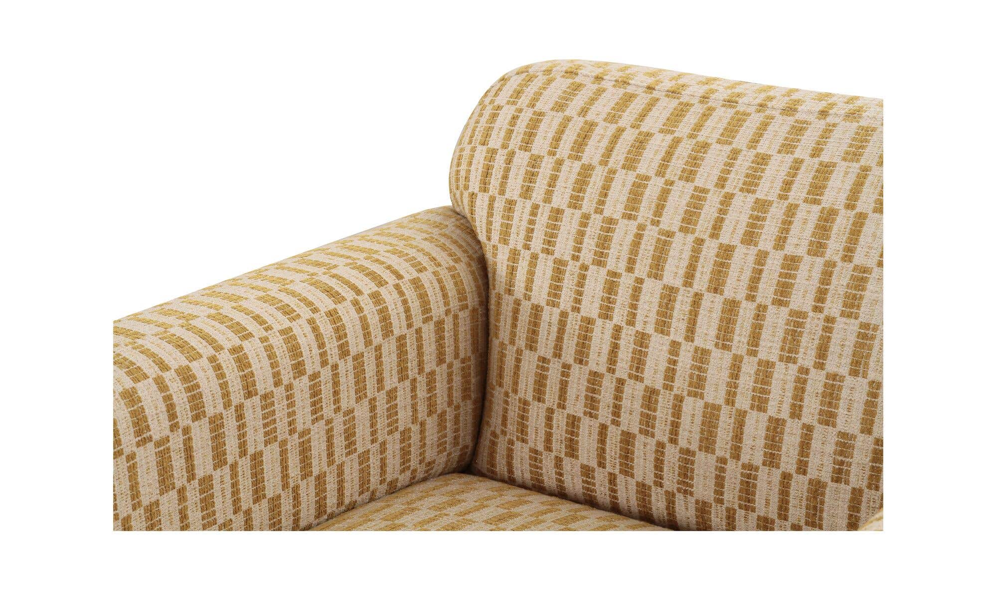 Leo Accent Chair Chartreuse by Moe's Home Collection - view 14