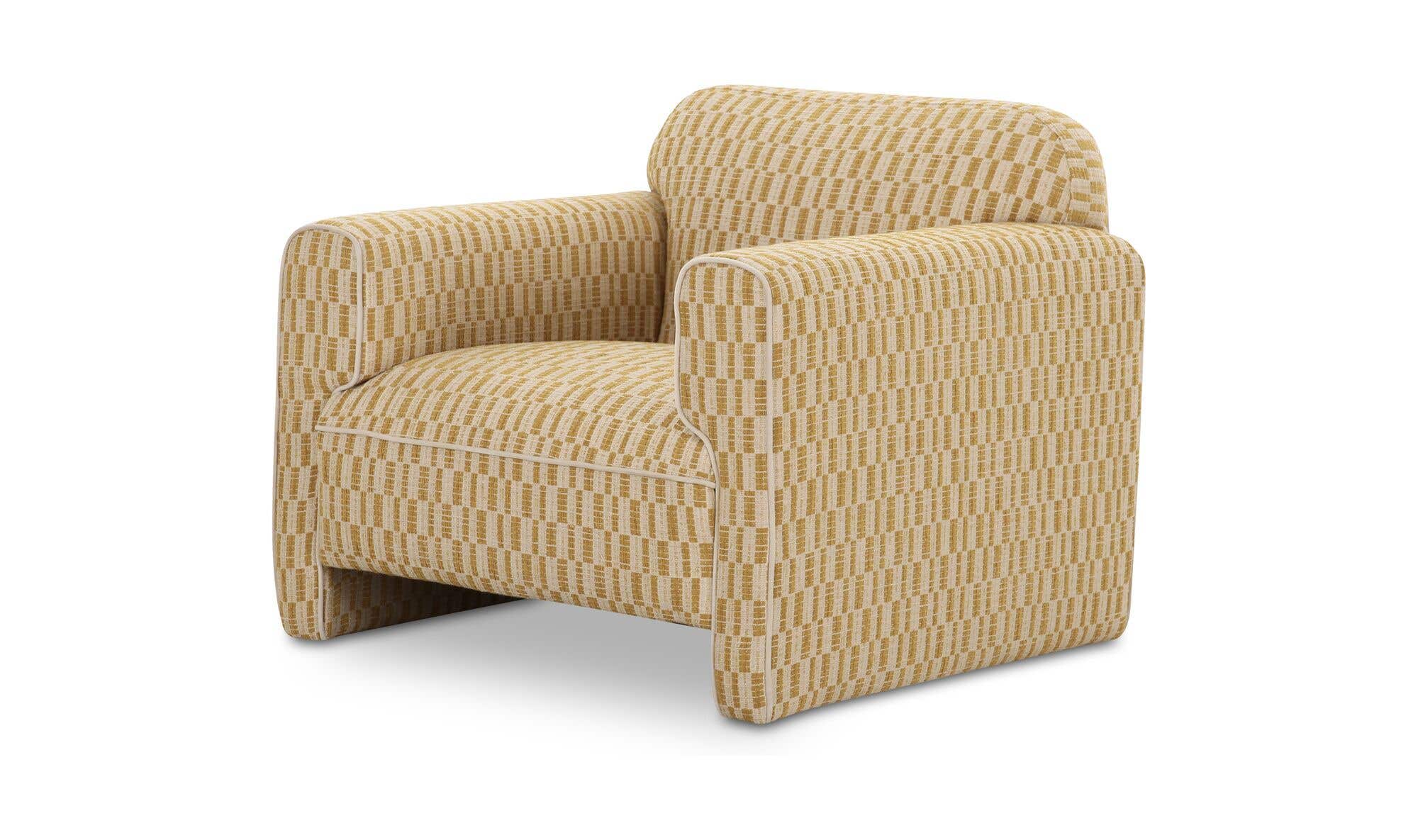 Leo Accent Chair Chartreuse by Moe's Home Collection - view 10