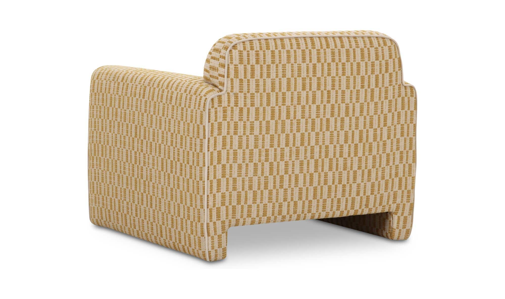 Leo Accent Chair Chartreuse by Moe's Home Collection - view 12