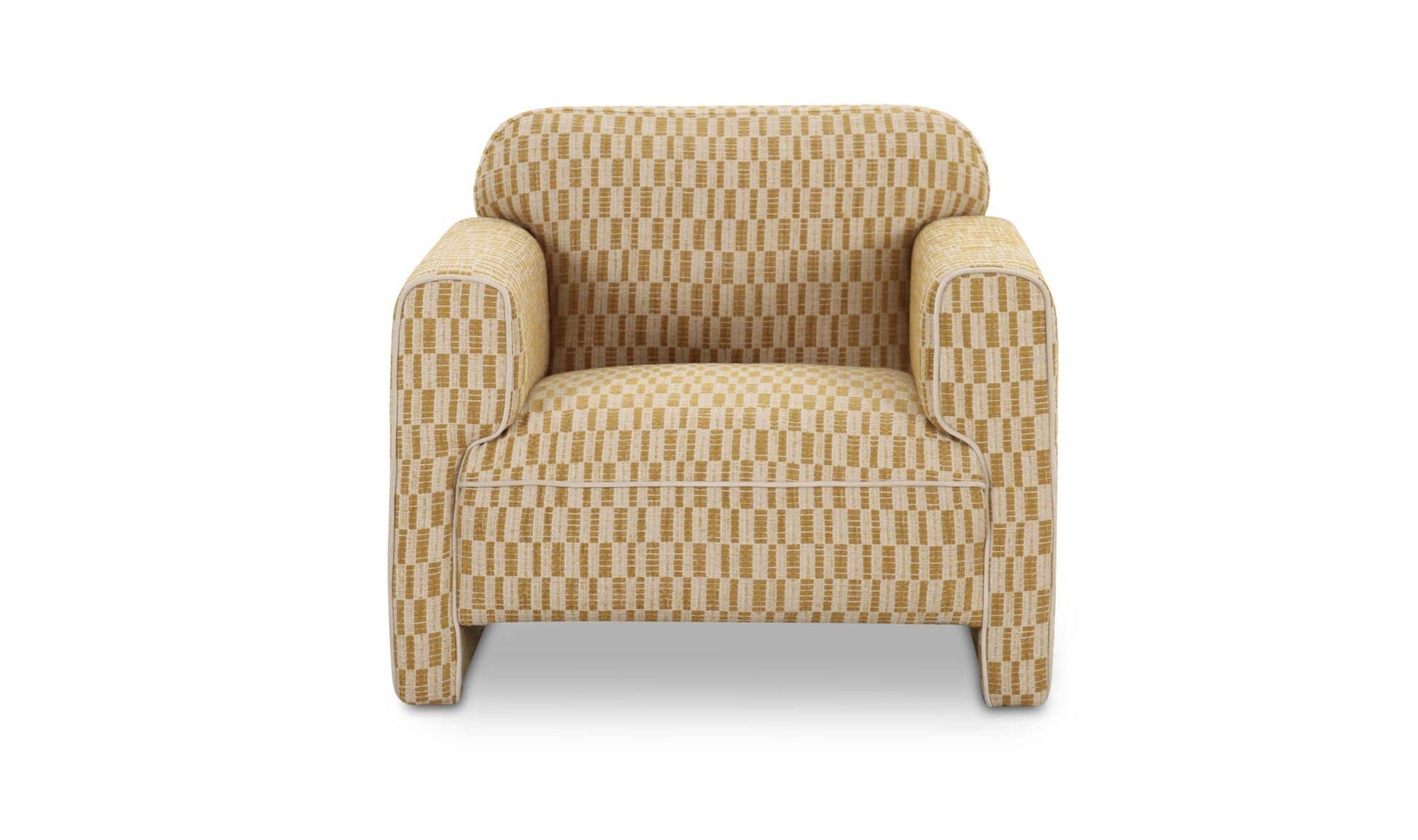 Leo Accent Chair Chartreuse by Moe's Home Collection - view 6