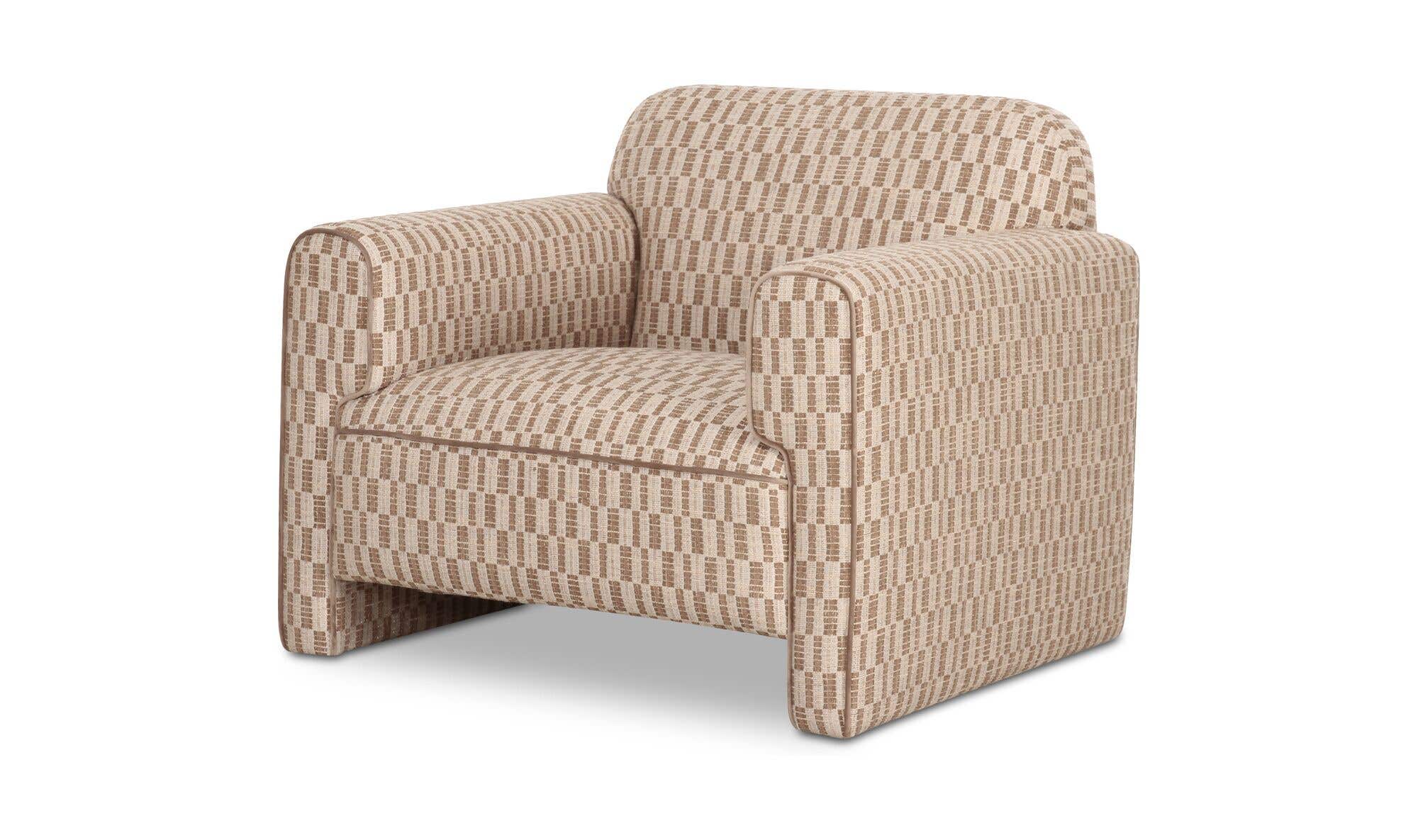 Leo Accent Chair Taupe by Moe's Home Collection - view 7