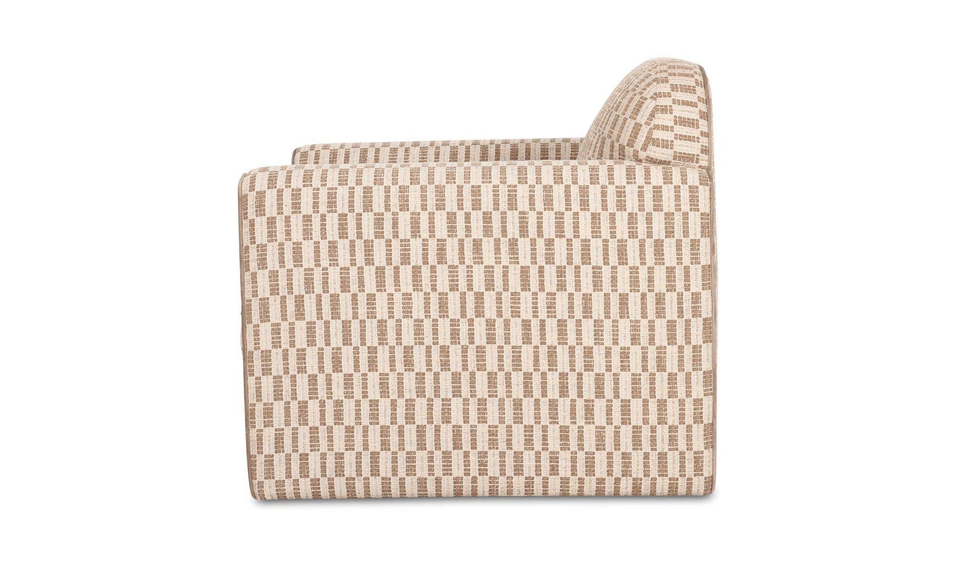 Leo Accent Chair Taupe by Moe's Home Collection - view 8
