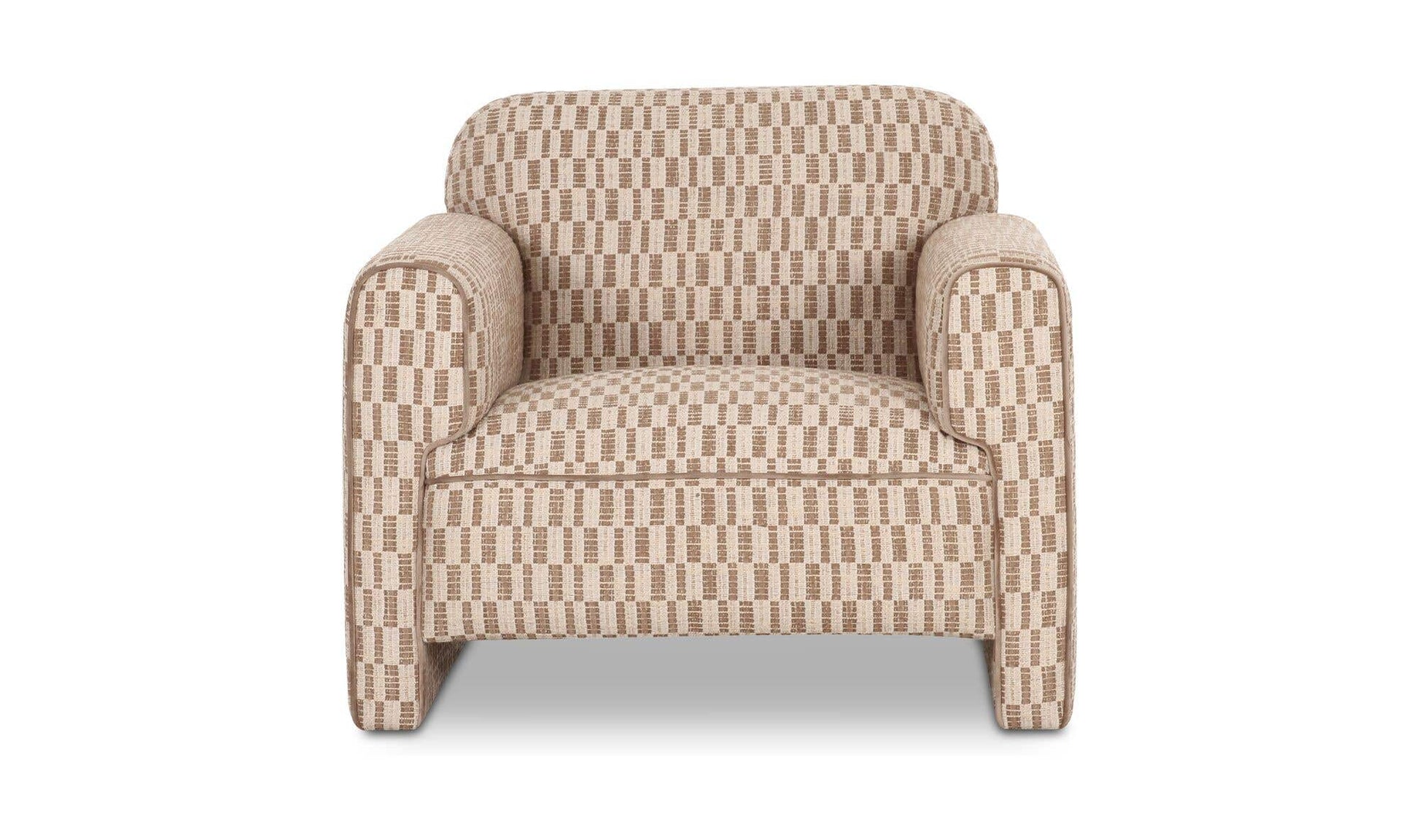 Leo Accent Chair Taupe by Moe's Home Collection - view 6