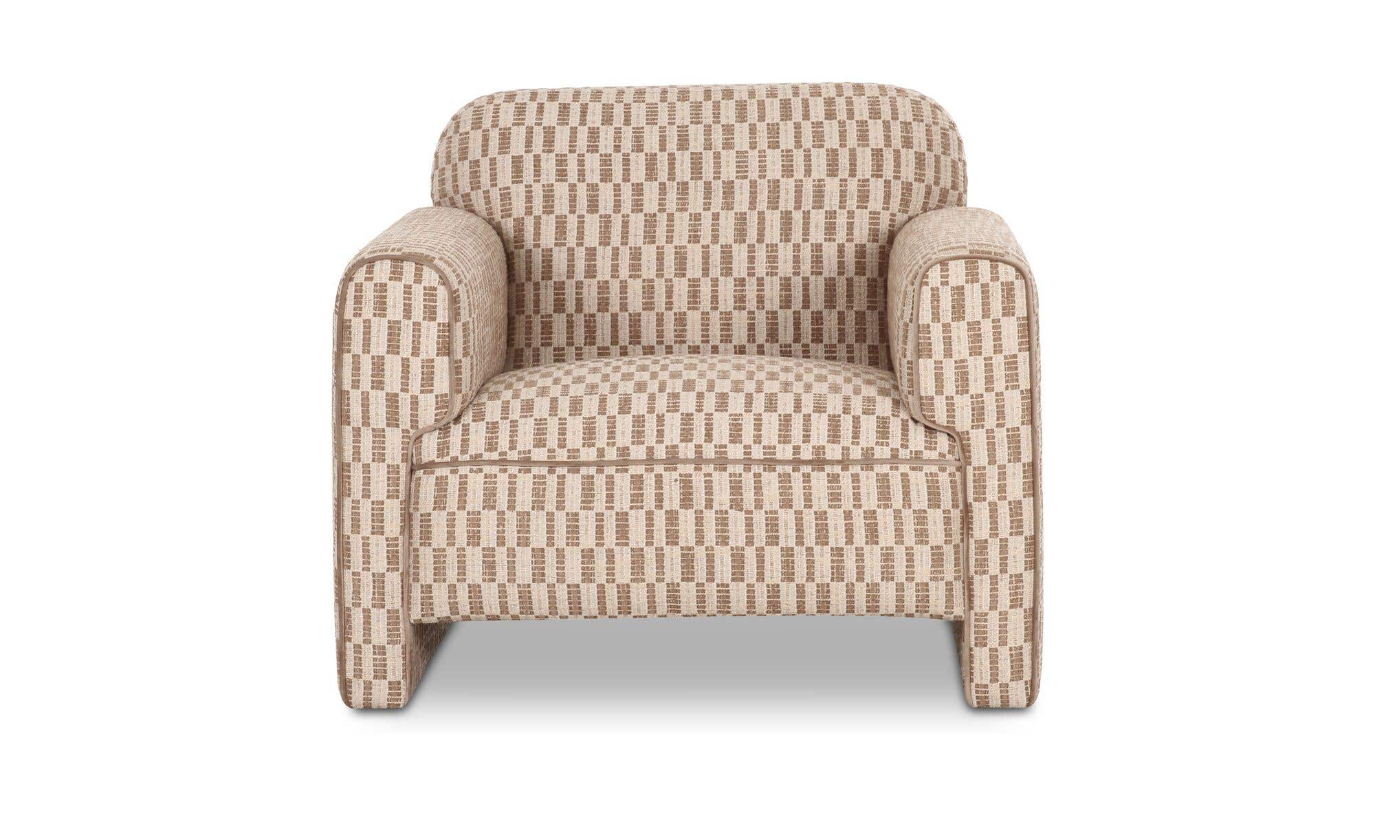 Leo Accent Chair Taupe by Moe's Home Collection - view 6