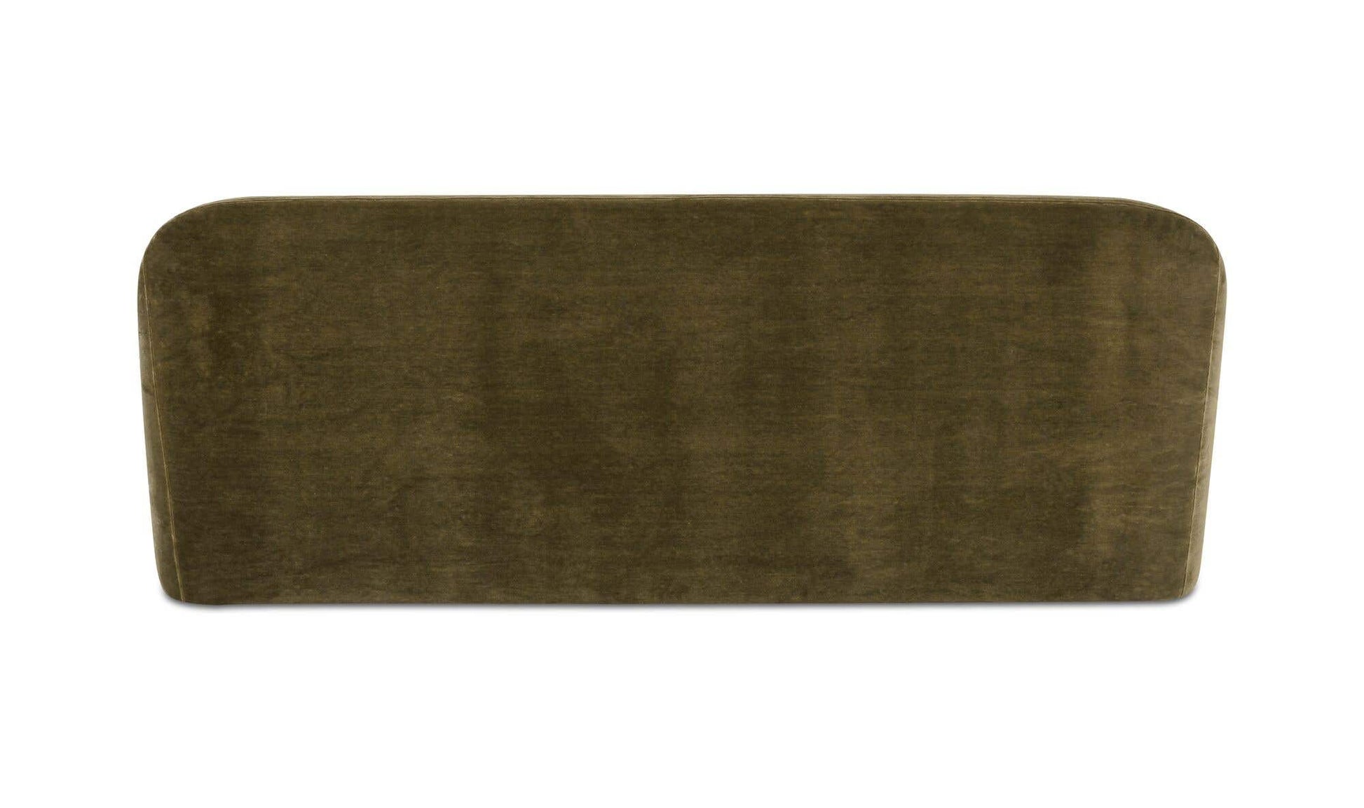 Rialto Sofa Dark Green Faux Mohair by Moe's Home Collection - view 11