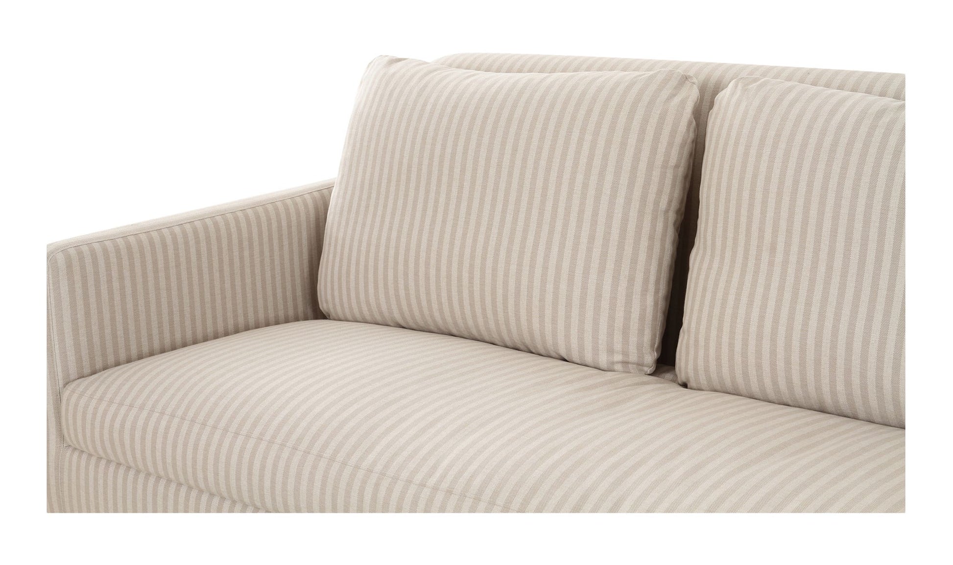 Pellicano Sofa Beige Stripe by Moe's Home Collection - view 13