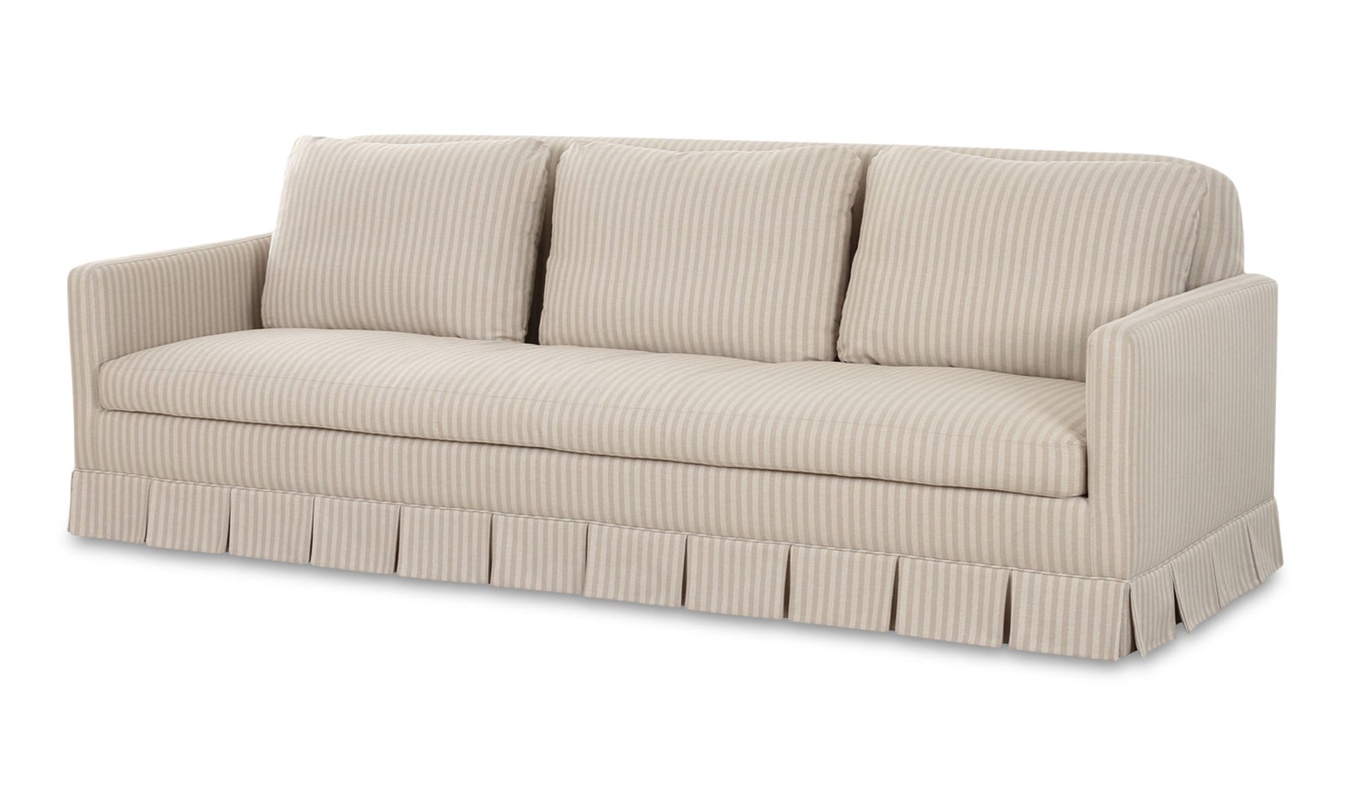 Pellicano Sofa Beige Stripe by Moe's Home Collection - view 9