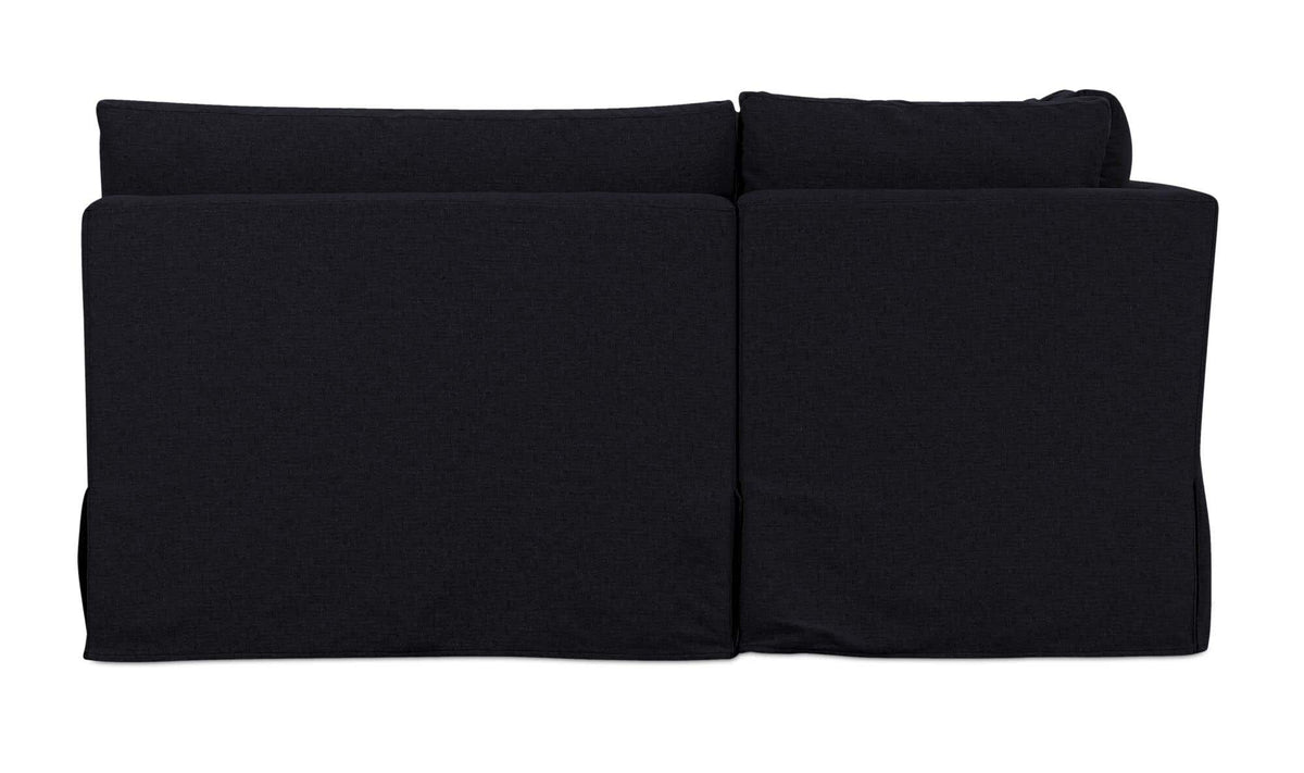 Fable Slipcover Dining Banquette U-Shape Black 168 in by Moe's Home Collection - view 5