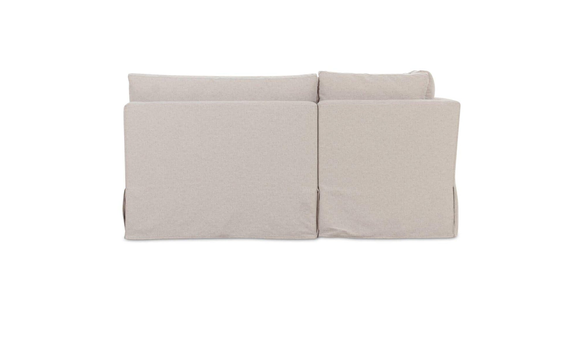 Fable Slipcover Dining Banquette U-Shape Beige 168 in. by Moe's Home Collection - view 8