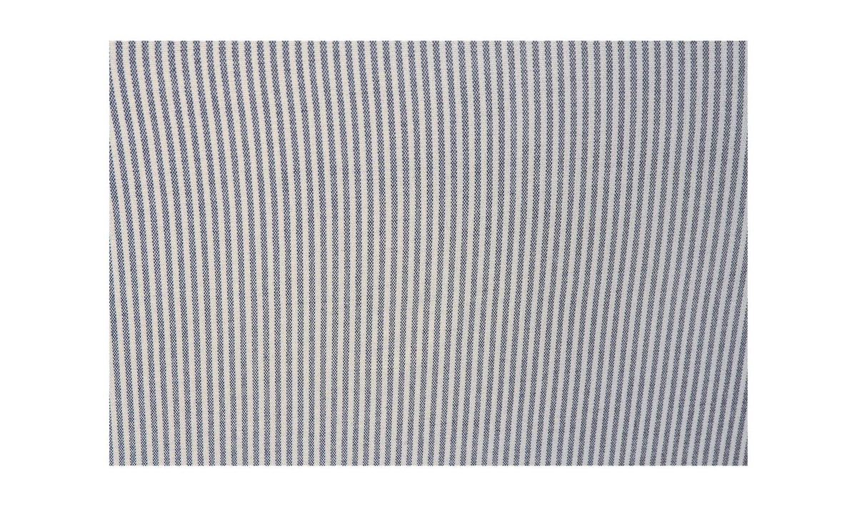 Fable Slipcover Dining Banquette L-Shape Navy Stripe 139.5 in by Moe's Home Collection - view 7