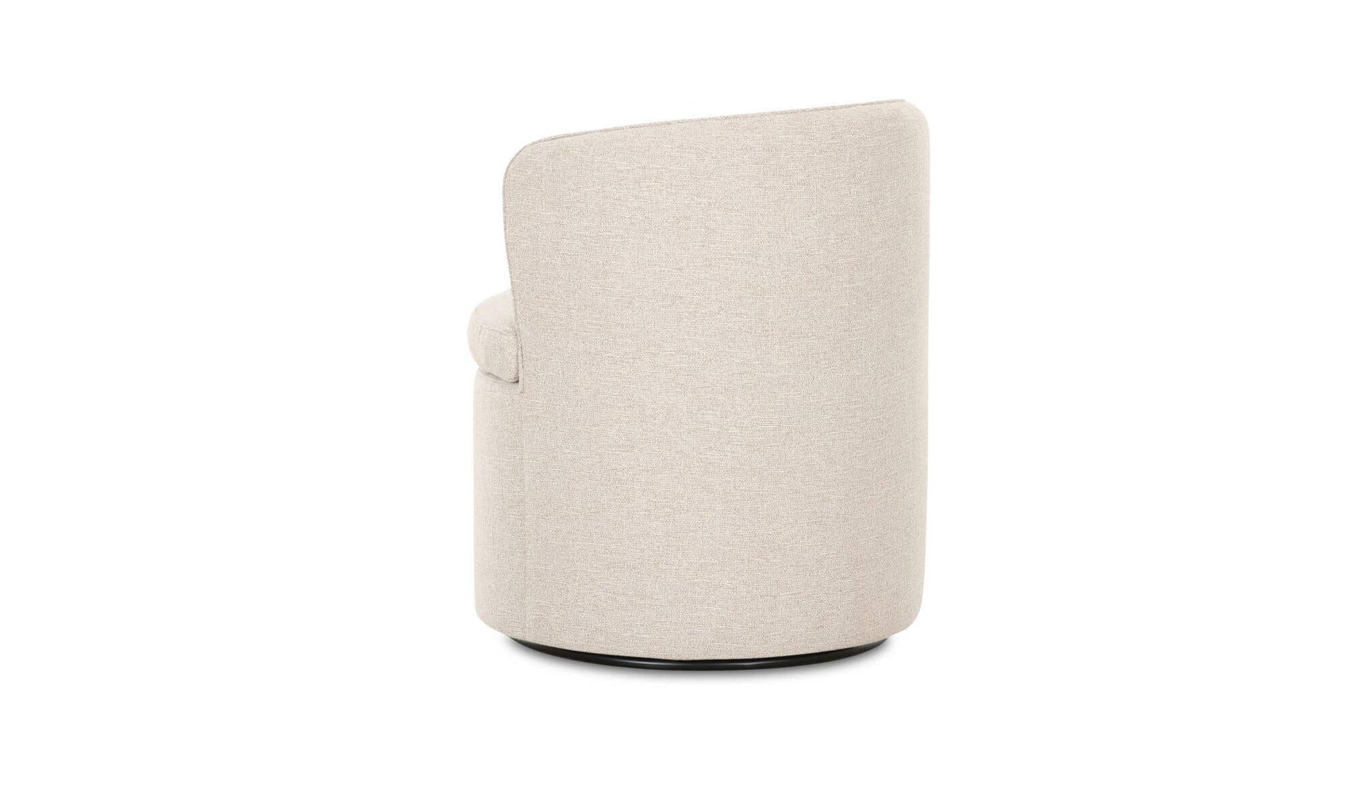 Dane Swivel Dining Chair Oatmeal by Moe's Home Collection - view 10