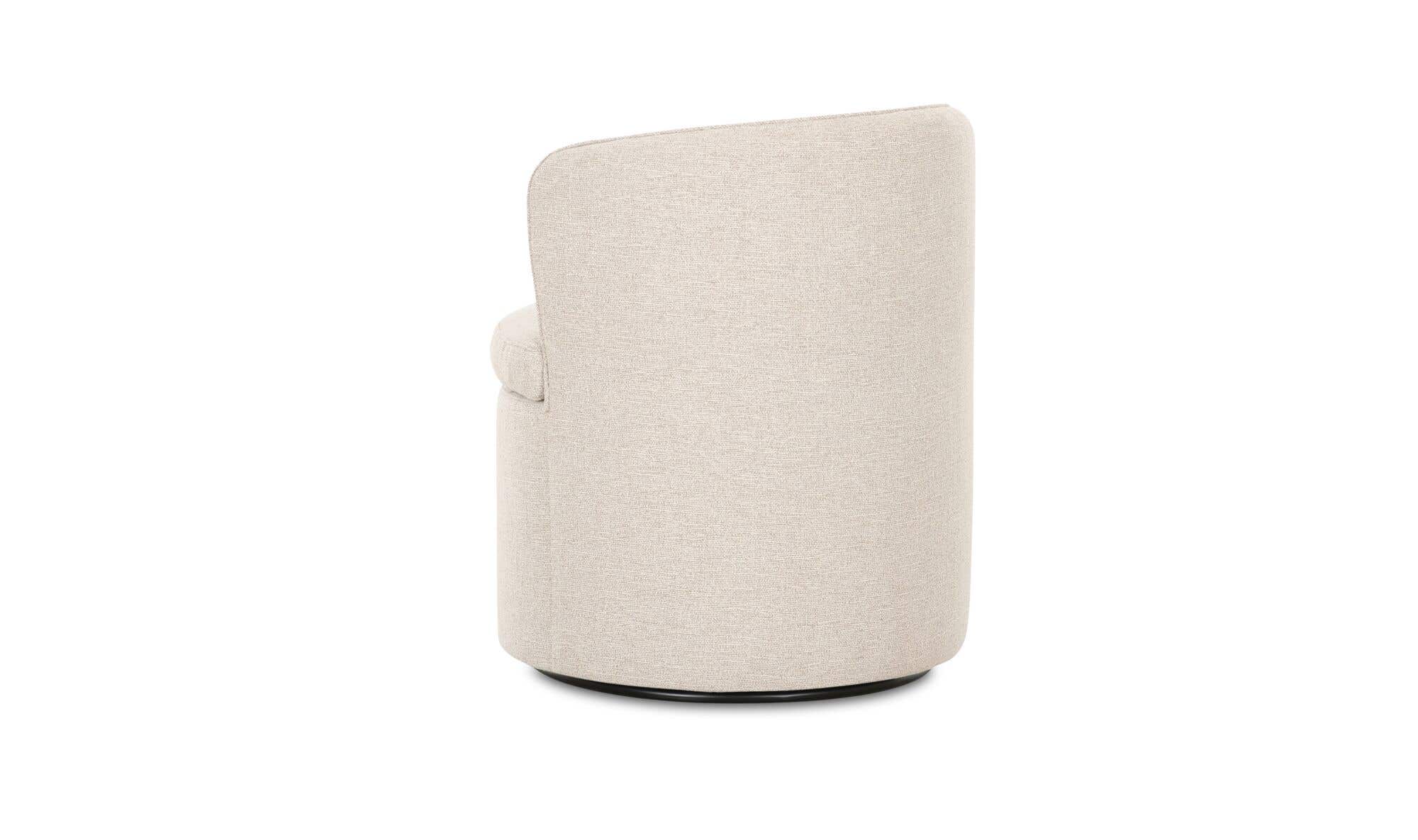 Dane Swivel Dining Chair Oatmeal by Moe's Home Collection - view 10