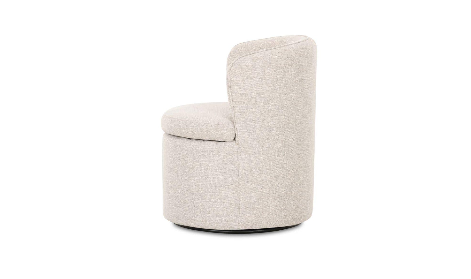 Dane Swivel Dining Chair Oatmeal by Moe's Home Collection - view 9