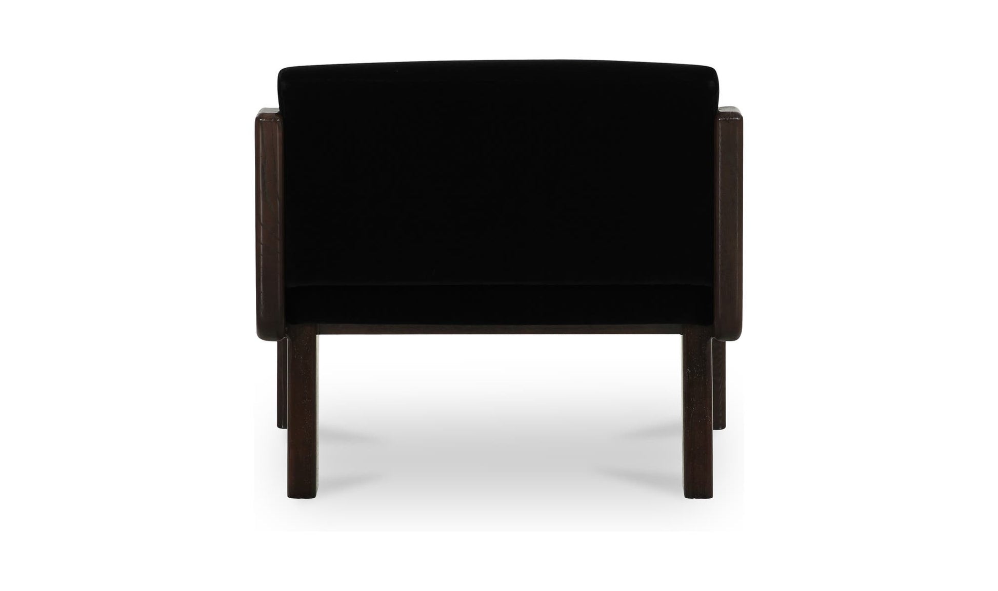 Edie Accent Chair Black Faux Mohair by Moe's Home Collection - view 9
