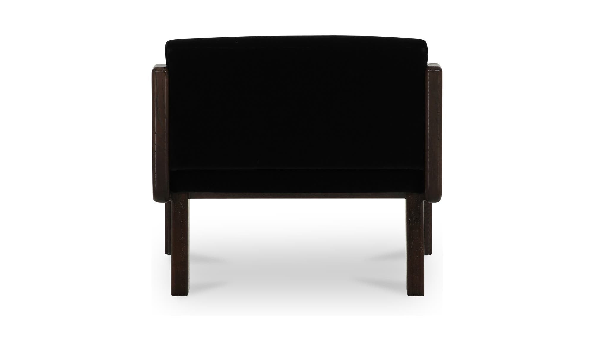 Edie Accent Chair Black Faux Mohair by Moe's Home Collection - view 9