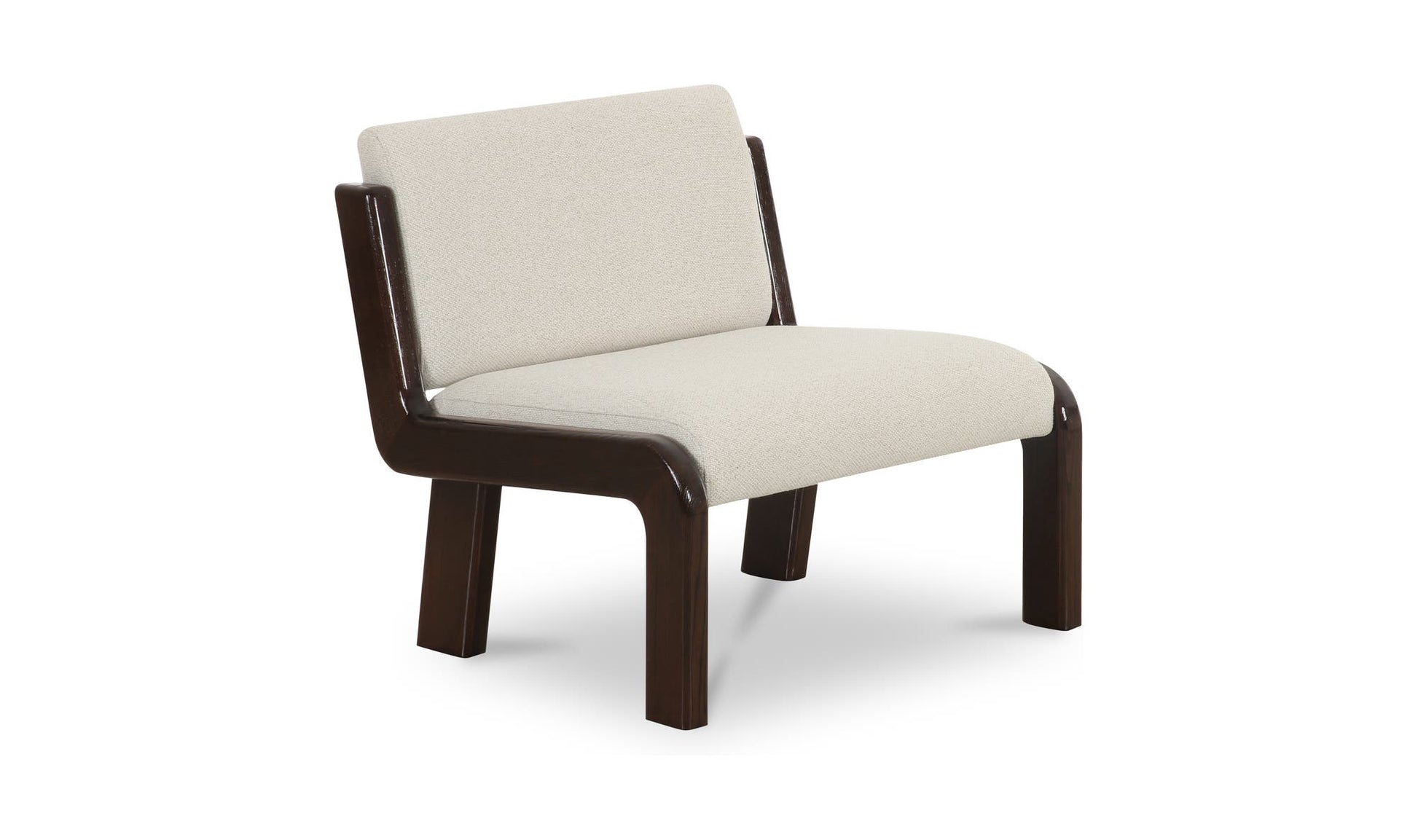 Edie Accent Chair Flecked Ivory by Moe's Home Collection - view 7