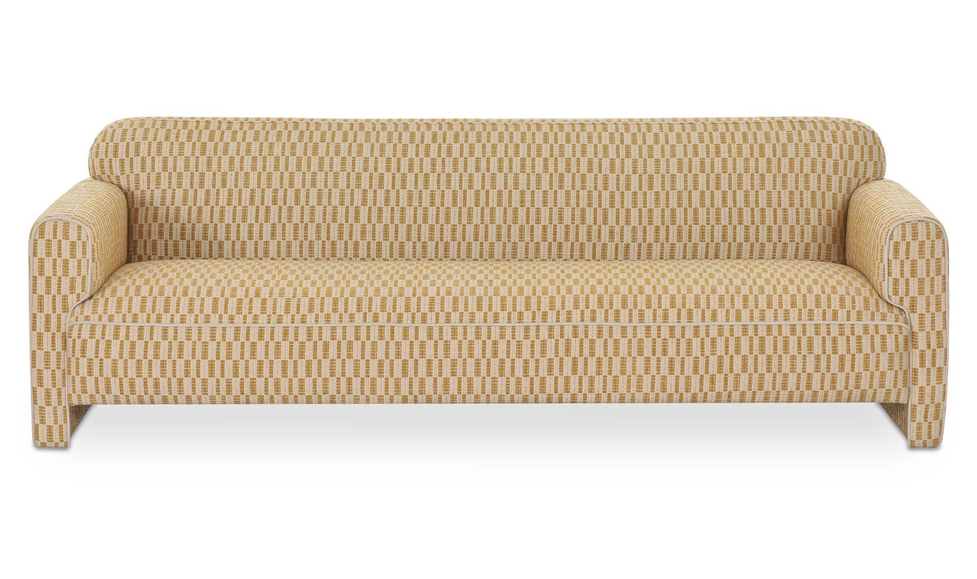 Leo Sofa Chartreuse by Moe's Home Collection - view 6