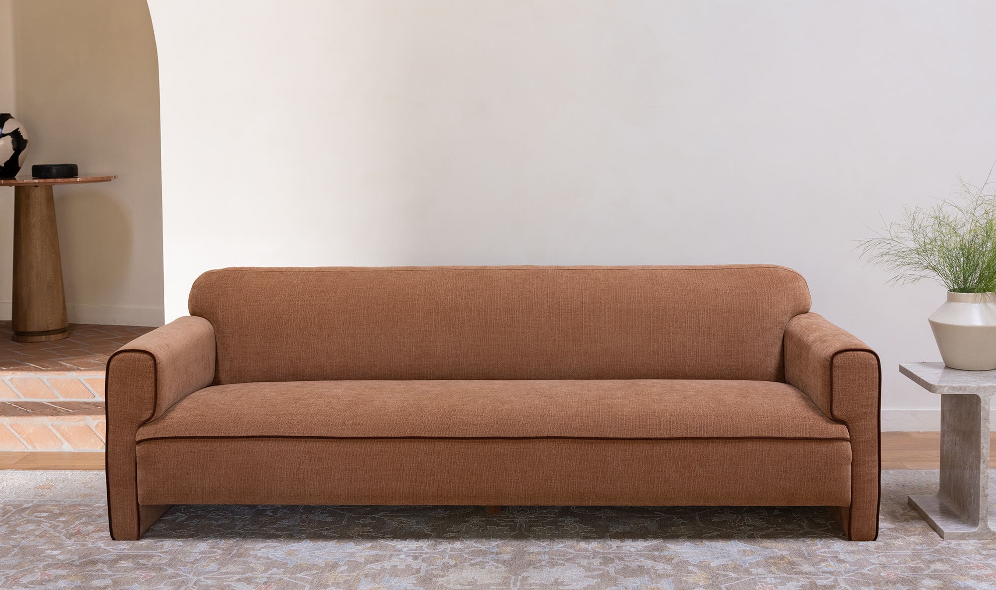 Leo Sofa Light Brown by Moe's Home Collection - view 11