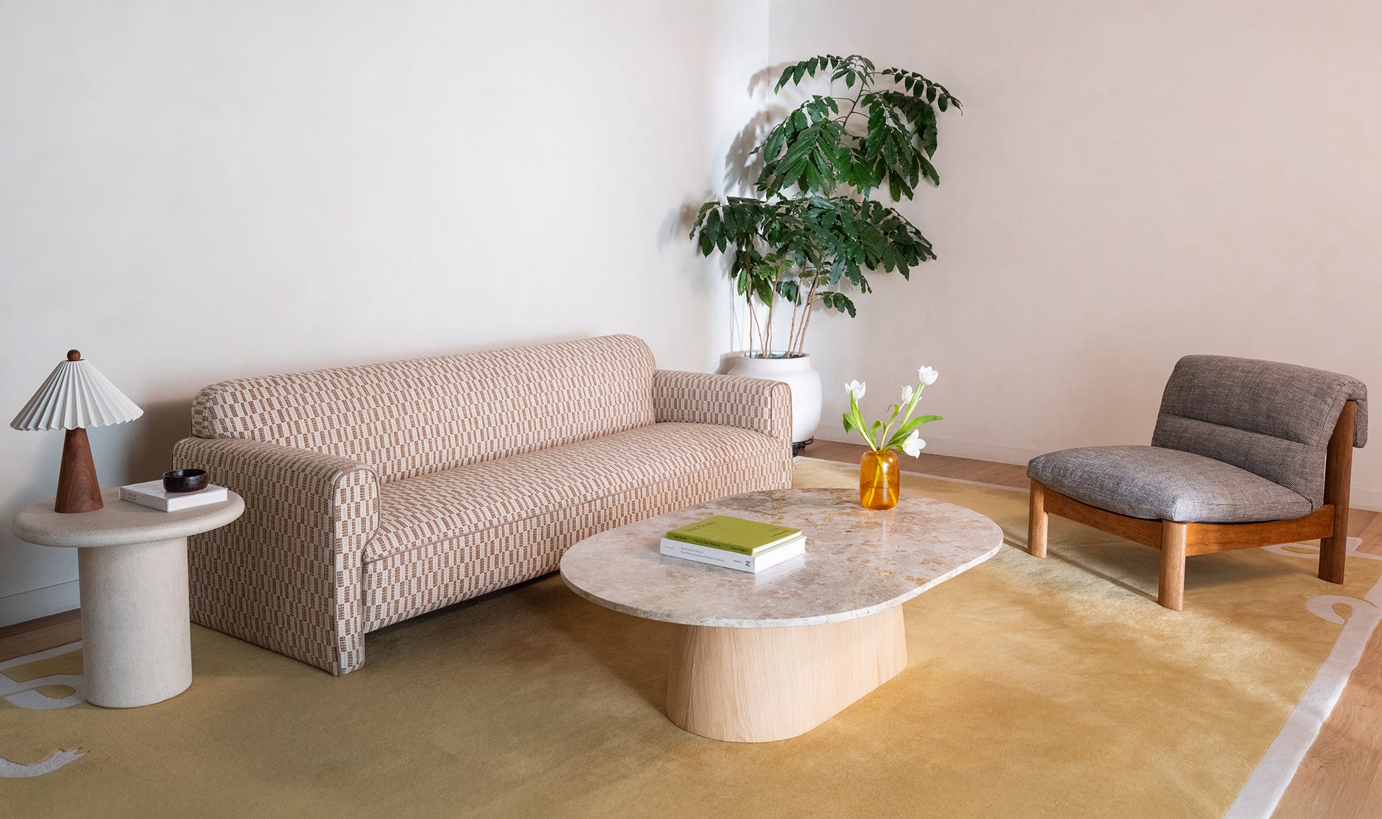 Leo Sofa Taupe by Moe's Home Collection - view 7