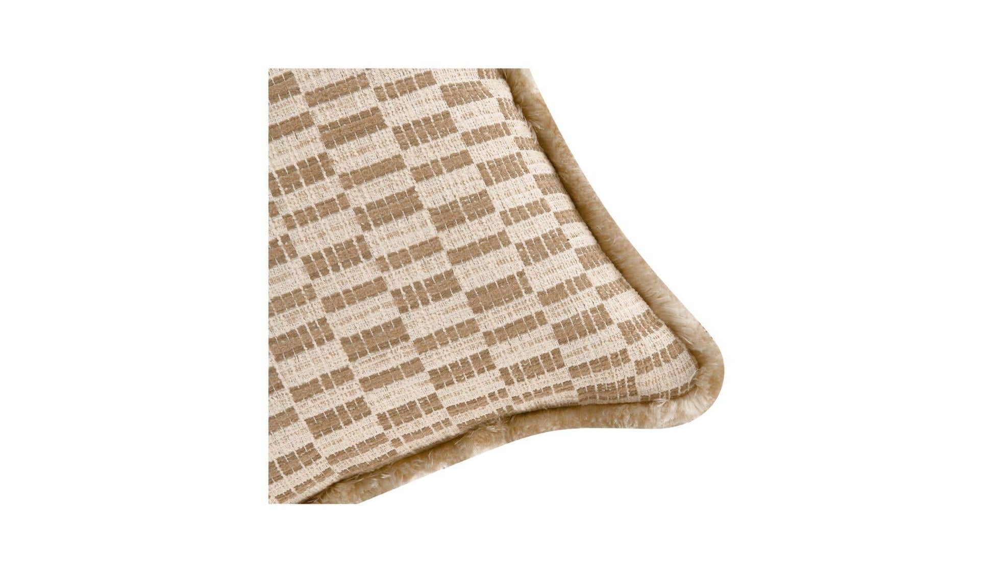 Leone Cushion Taupe by Moe's Home Collection - view 5