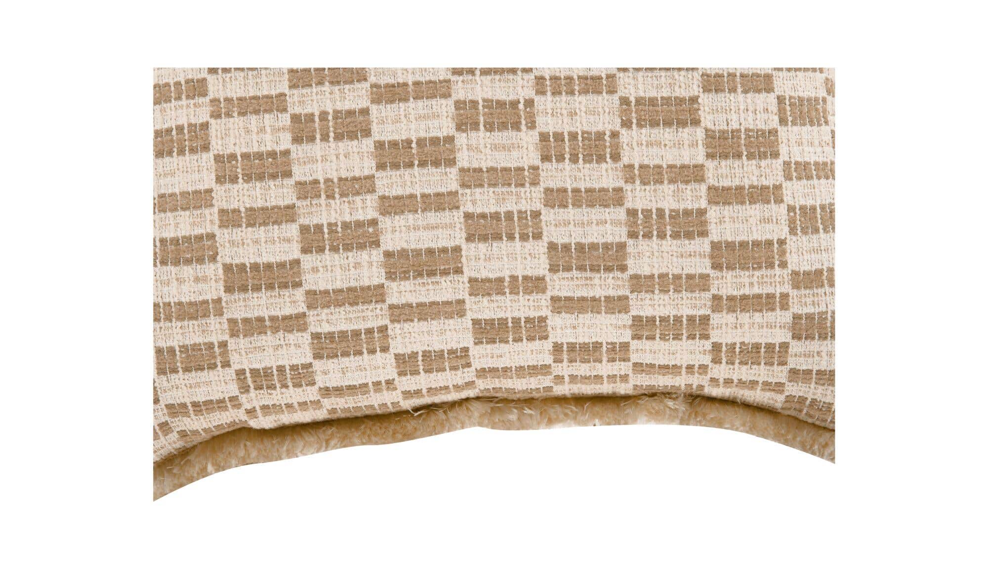 Leone Cushion Taupe by Moe's Home Collection - view 6