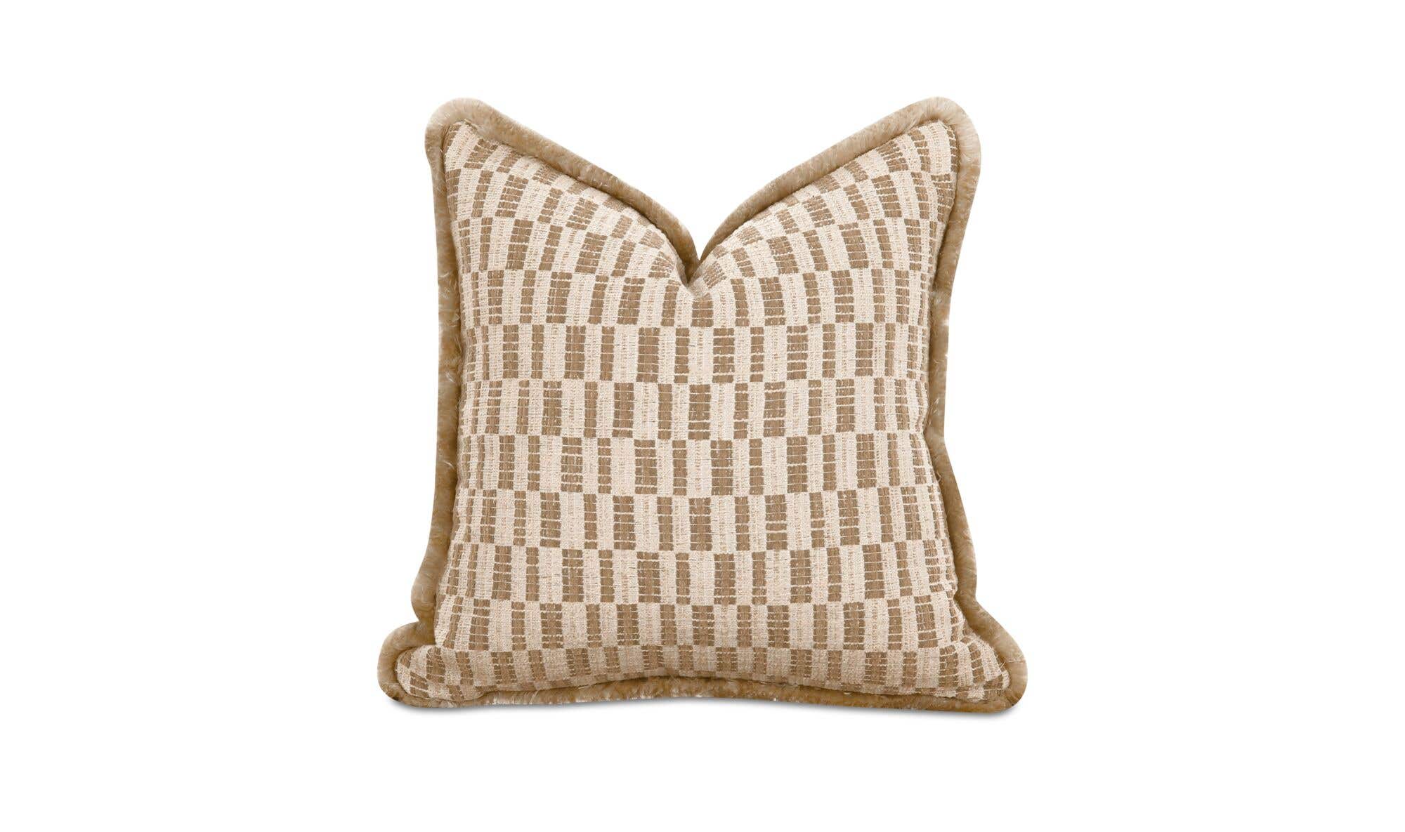 Leone Cushion Taupe by Moe's Home Collection - view 4