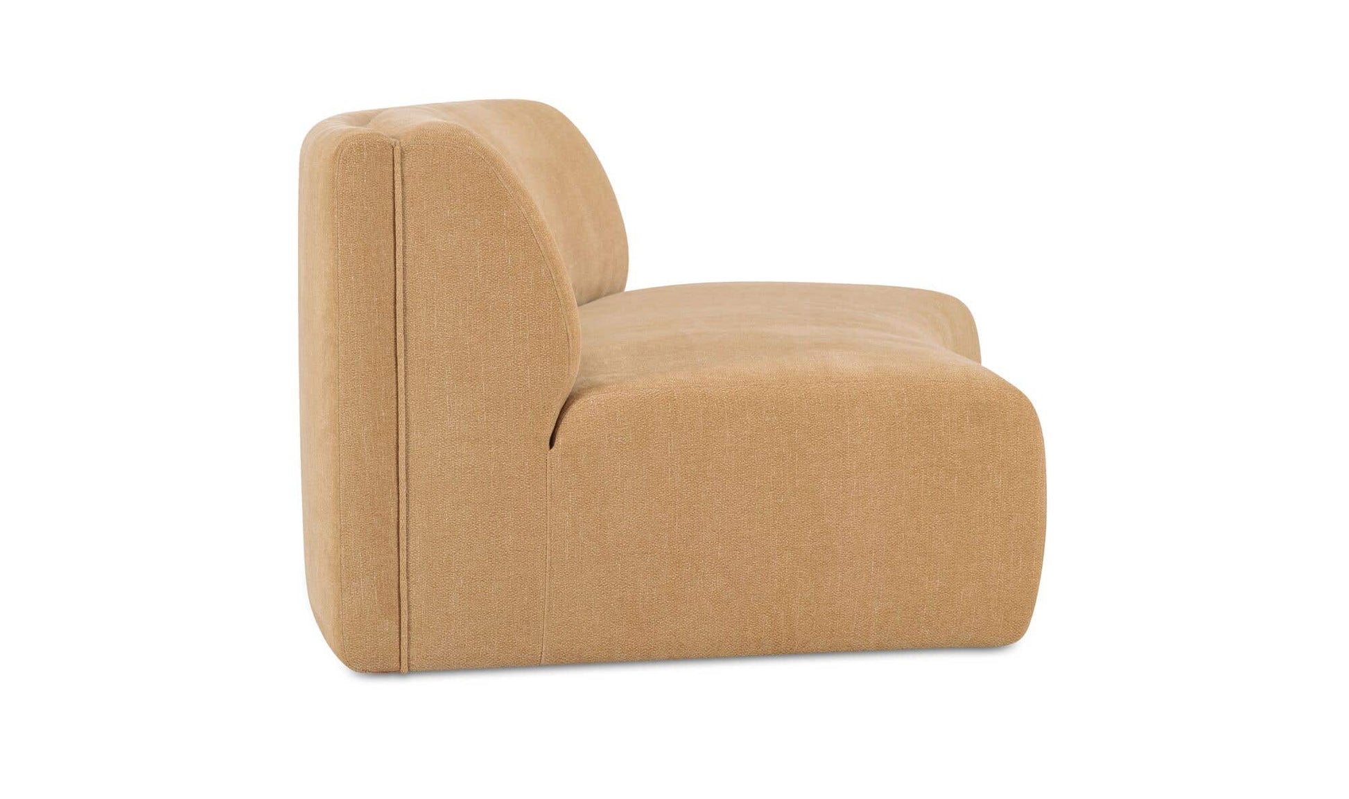 Naomi Concave Sofa Golden Yellow by Moe's Home Collection - view 13