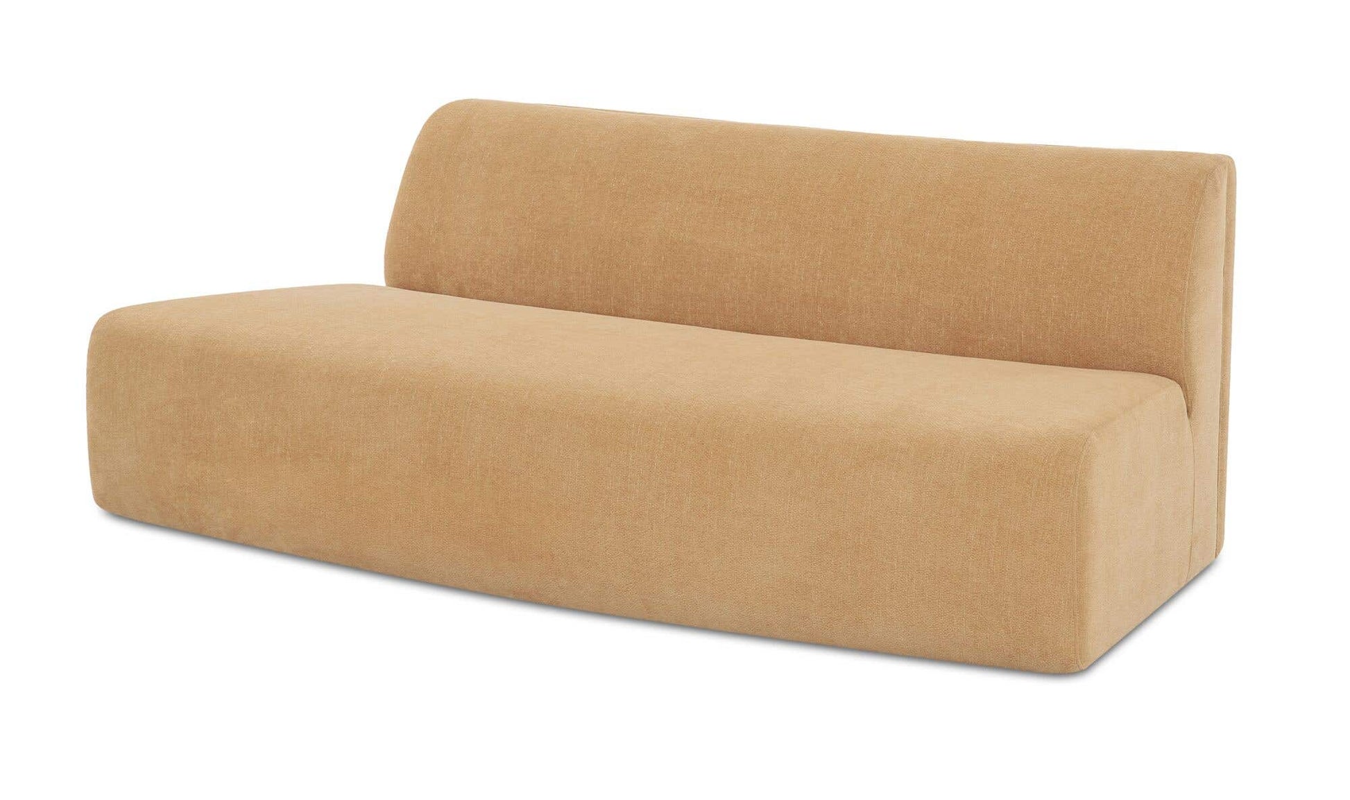 Naomi Convex Sofa Golden Yellow by Moe's Home Collection - view 13