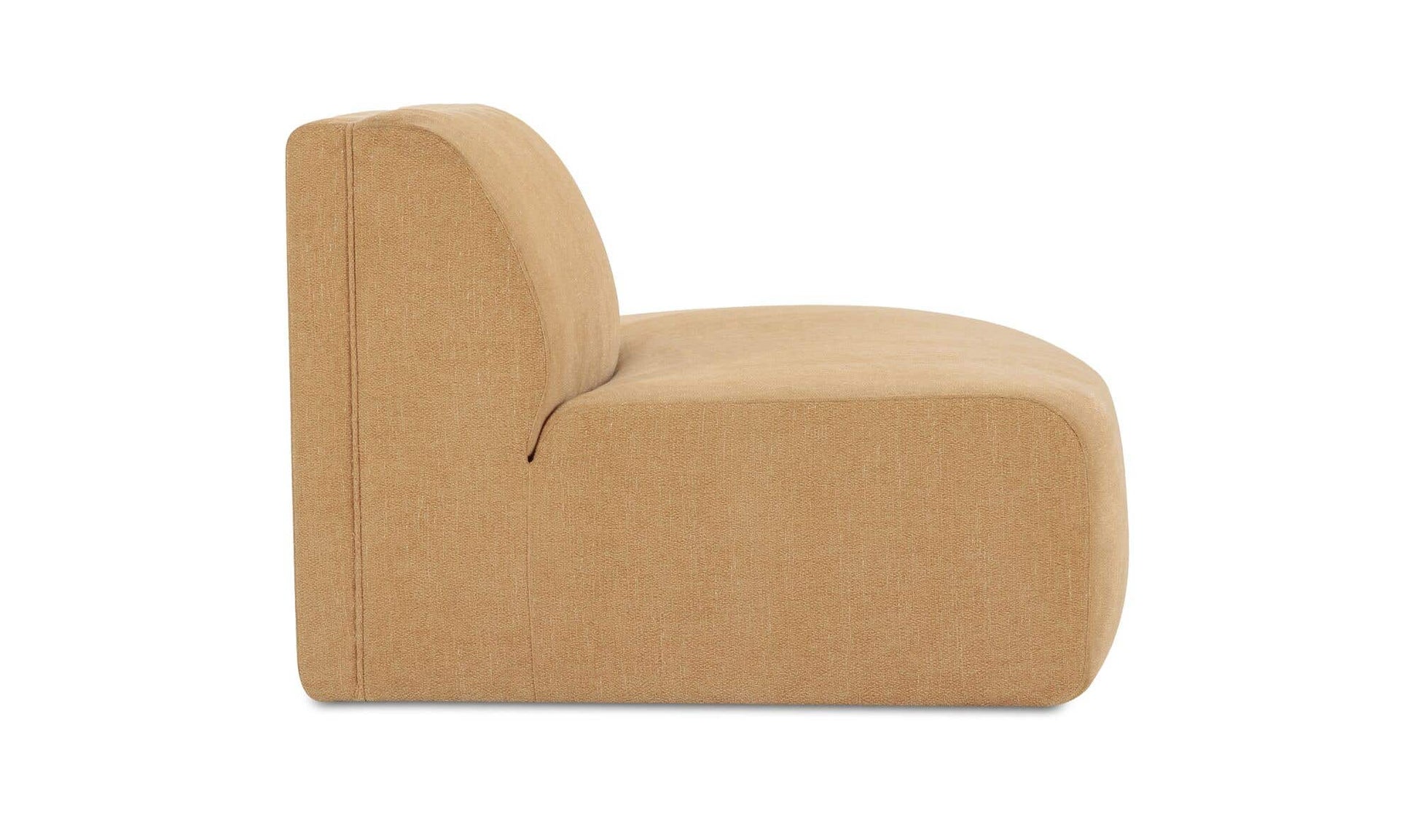 Naomi Convex Sofa Golden Yellow by Moe's Home Collection - view 8