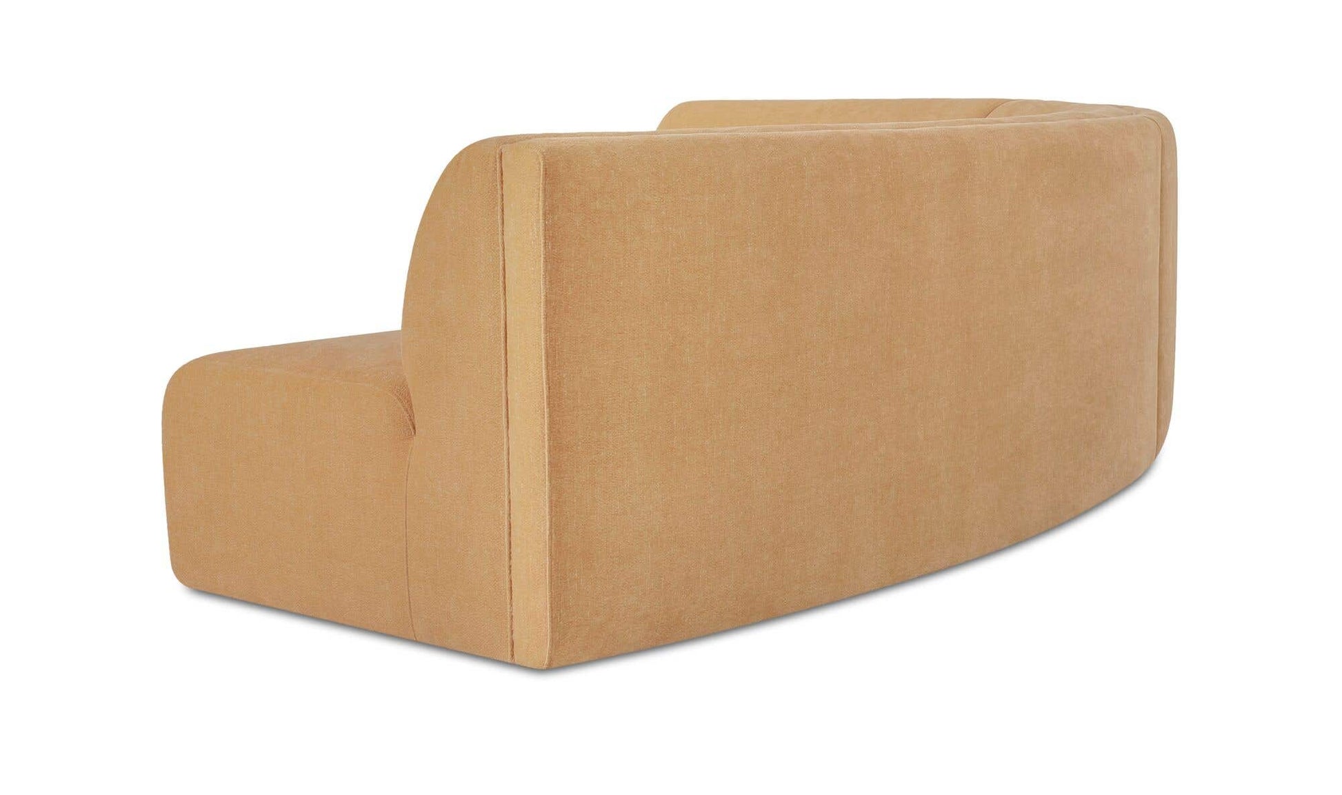 Naomi 3 Piece Concave Modular Sectional Golden Yellow by Moe's Home Collection - view 17