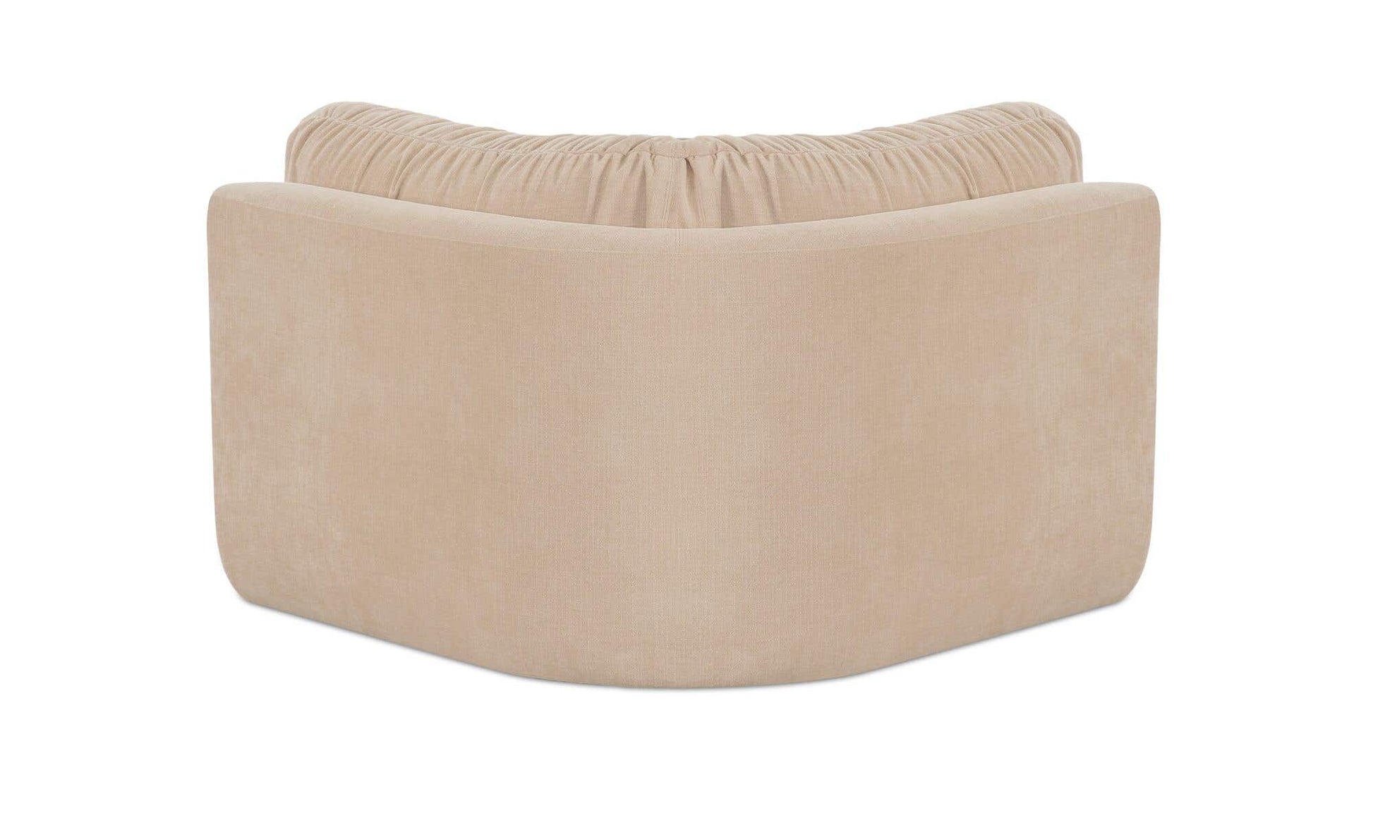 Matina Corner Chair Oatmeal by Moe's Home Collection - view 7