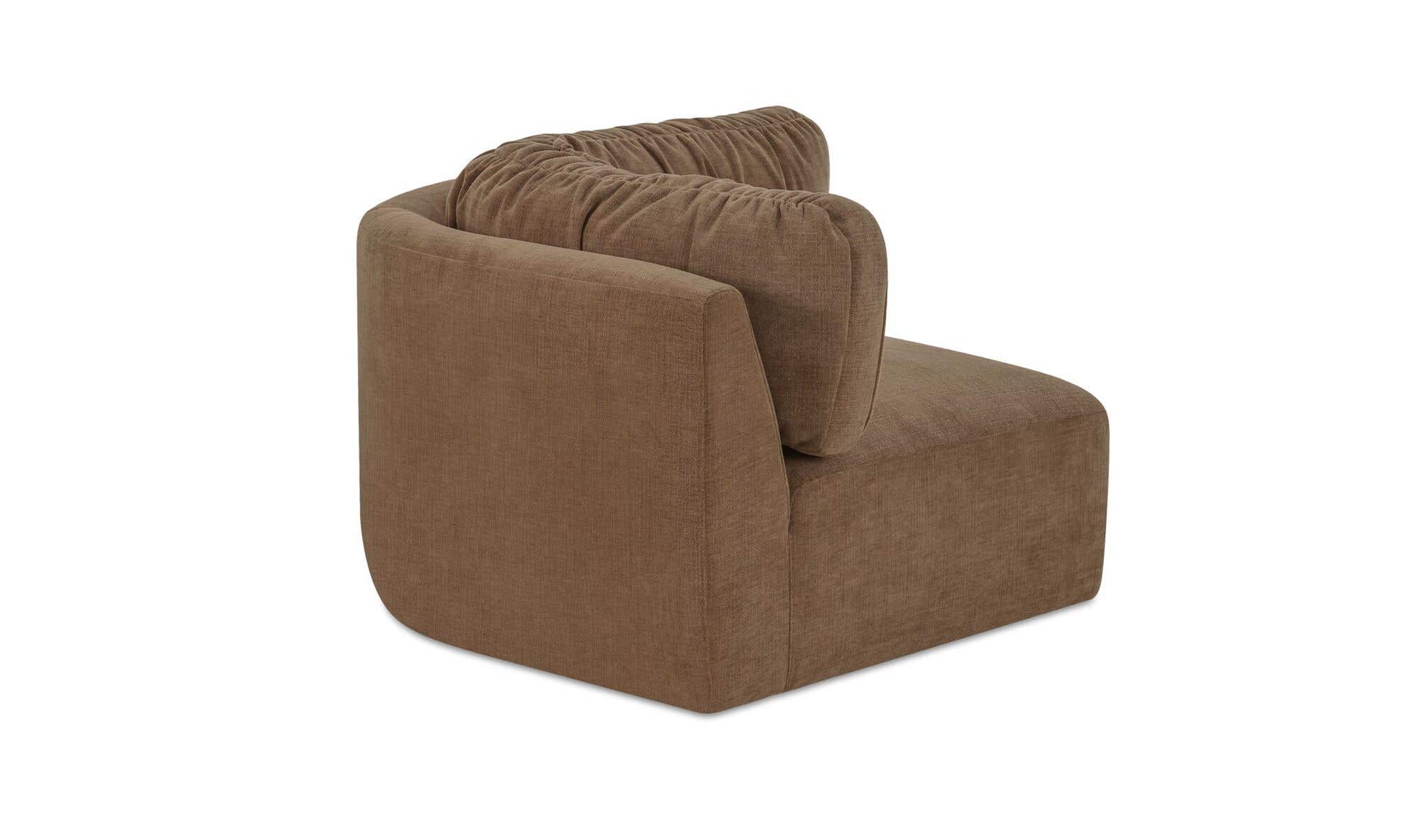 Matina Corner Chair Taupe by Moe's Home Collection - view 7