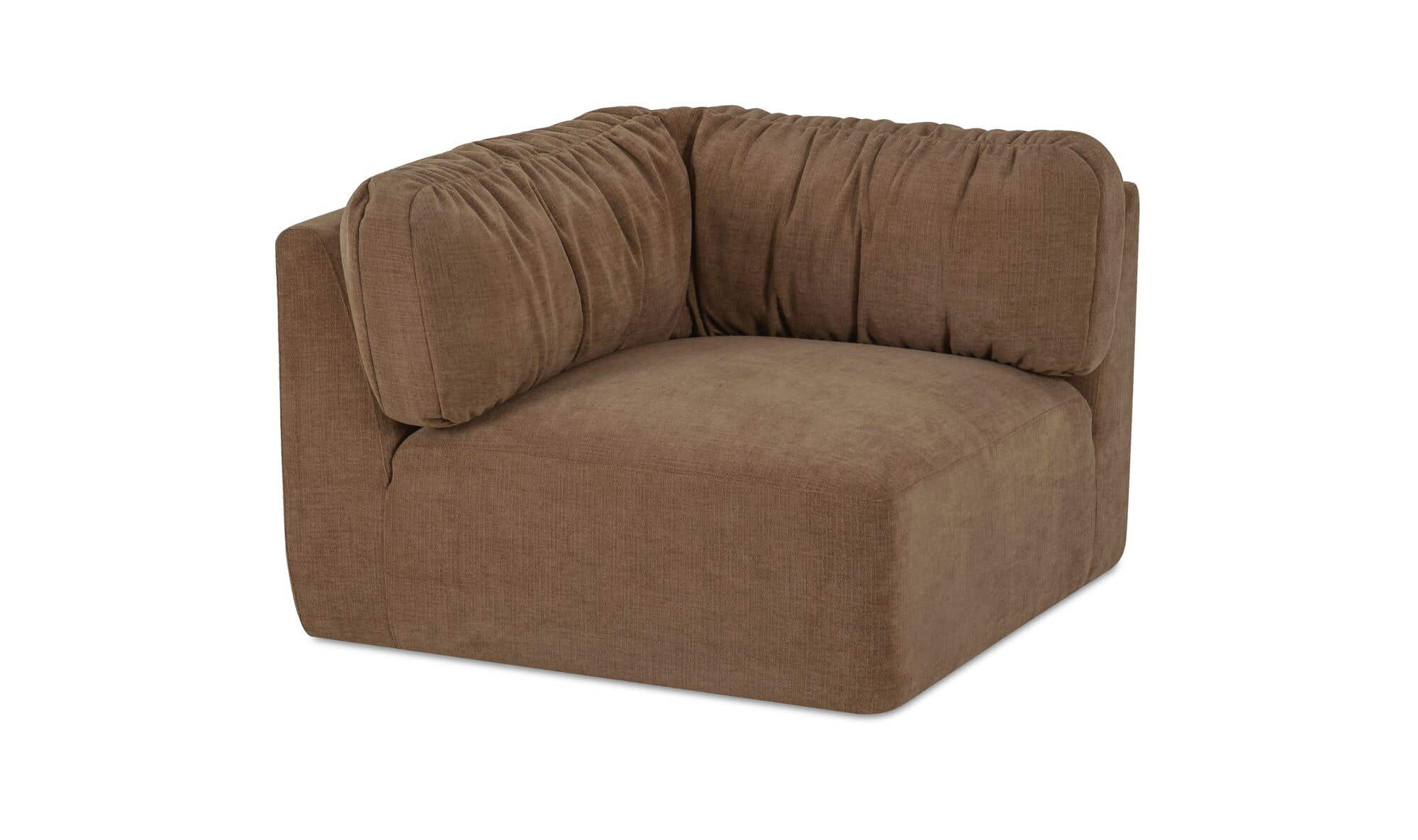 Matina Corner Chair Taupe by Moe's Home Collection - view 6