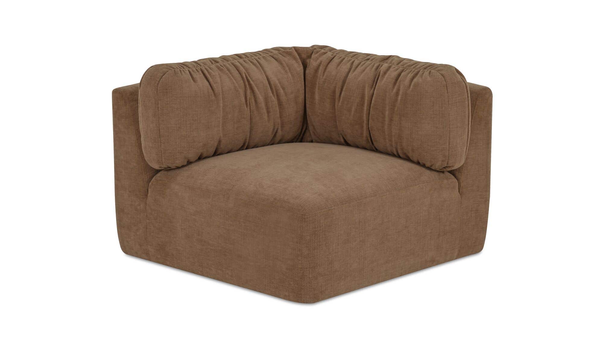 Matina Corner Chair Taupe by Moe's Home Collection - view 4
