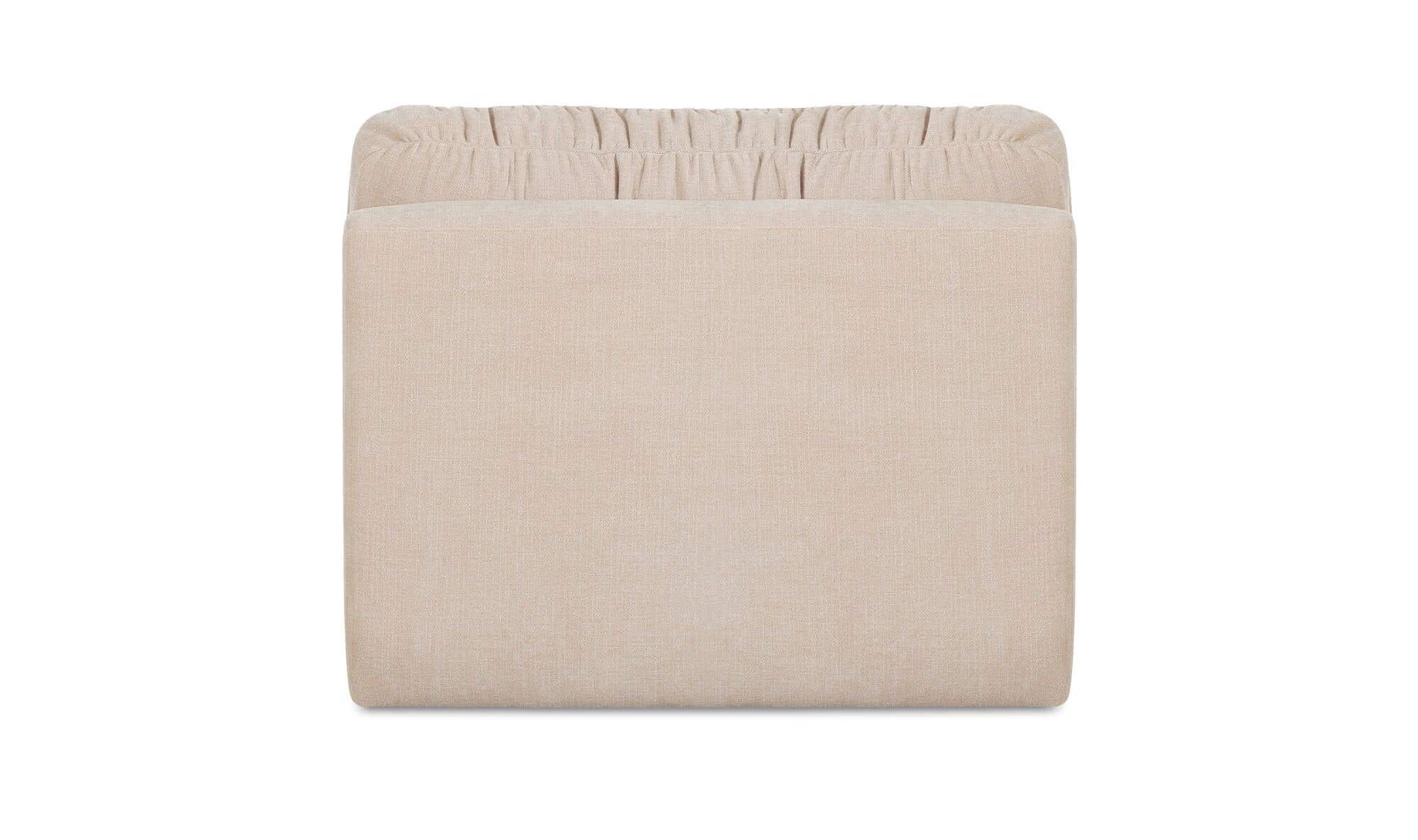 Matina Slipper Chair Oatmeal by Moe's Home Collection - view 7