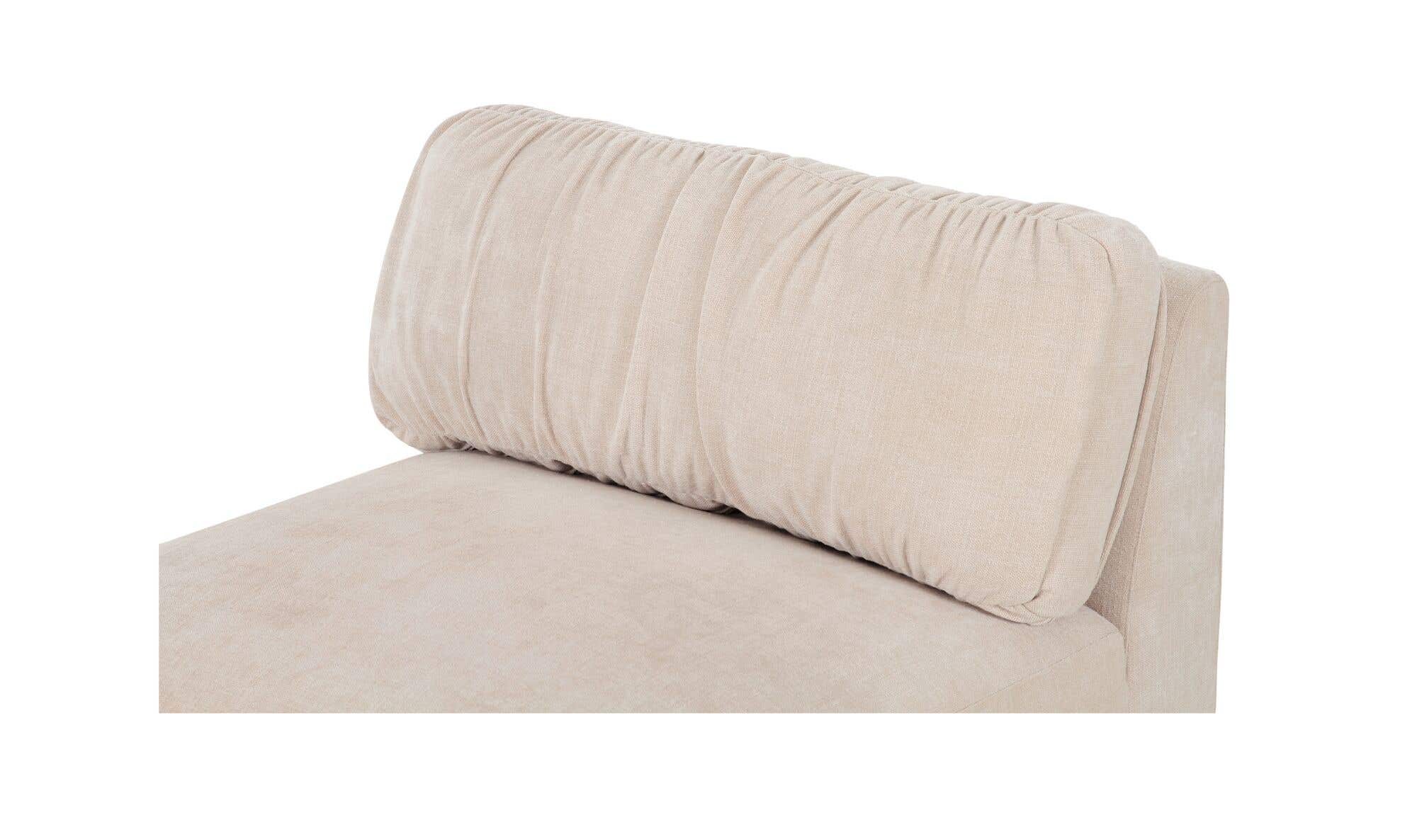Matina Slipper Chair Oatmeal by Moe's Home Collection - view 11
