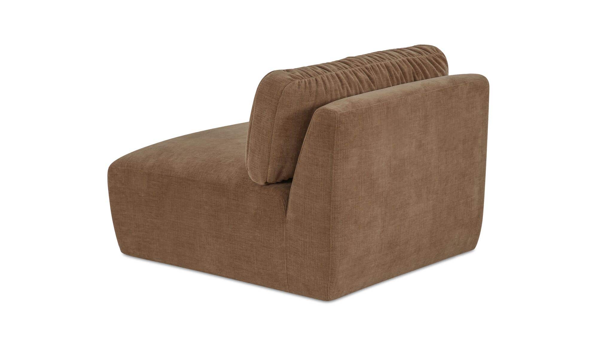 Matina Slipper Chair Taupe by Moe's Home Collection - view 6