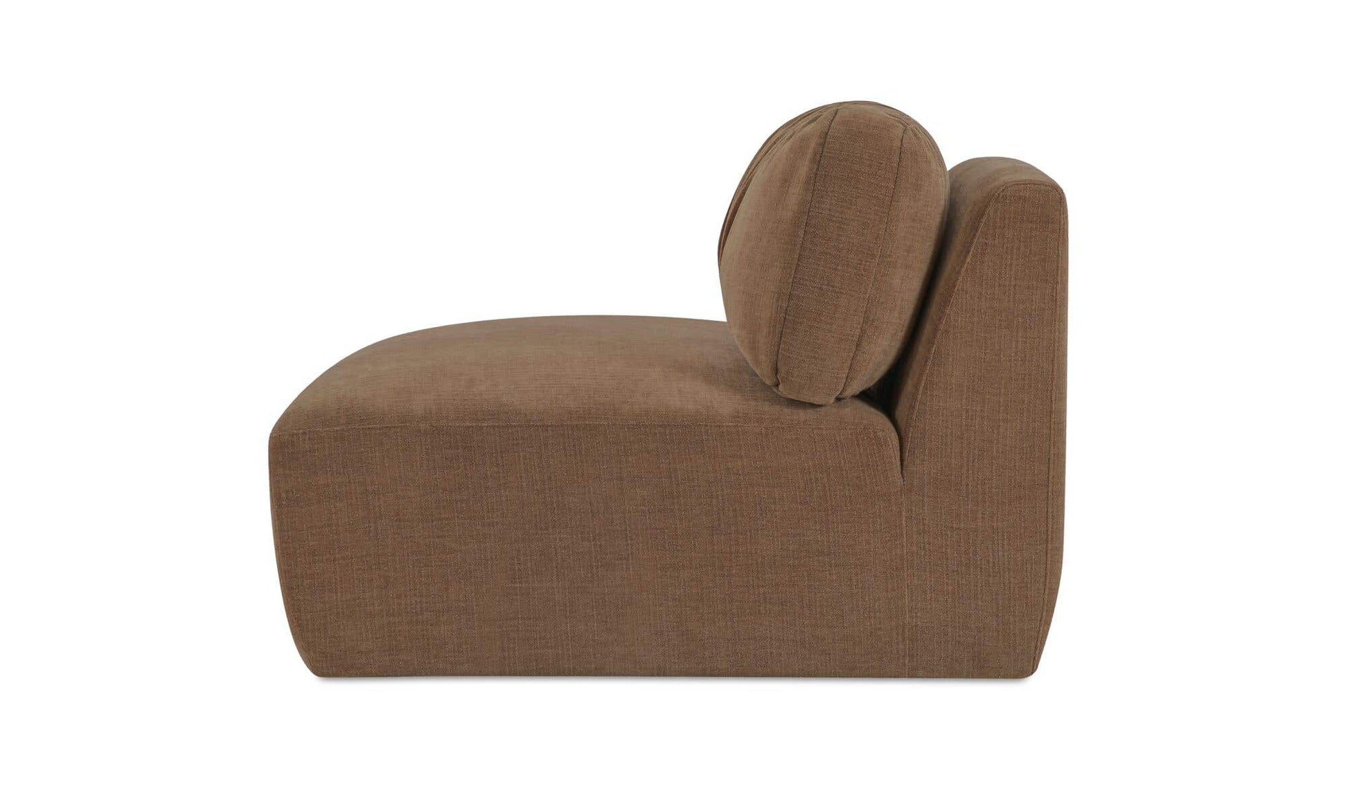 Matina Slipper Chair Taupe by Moe's Home Collection - view 5
