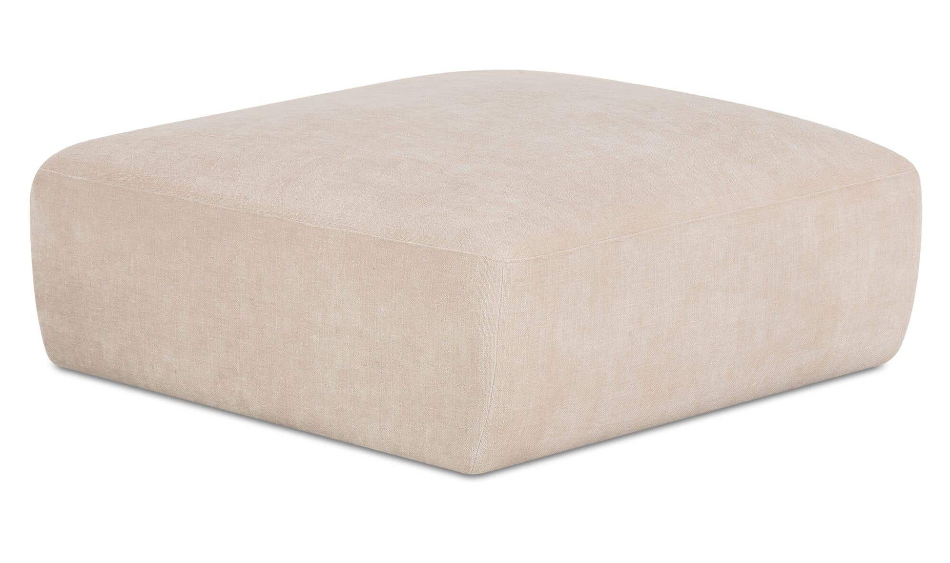 Matina Ottoman Oatmeal by Moe's Home Collection - view 8