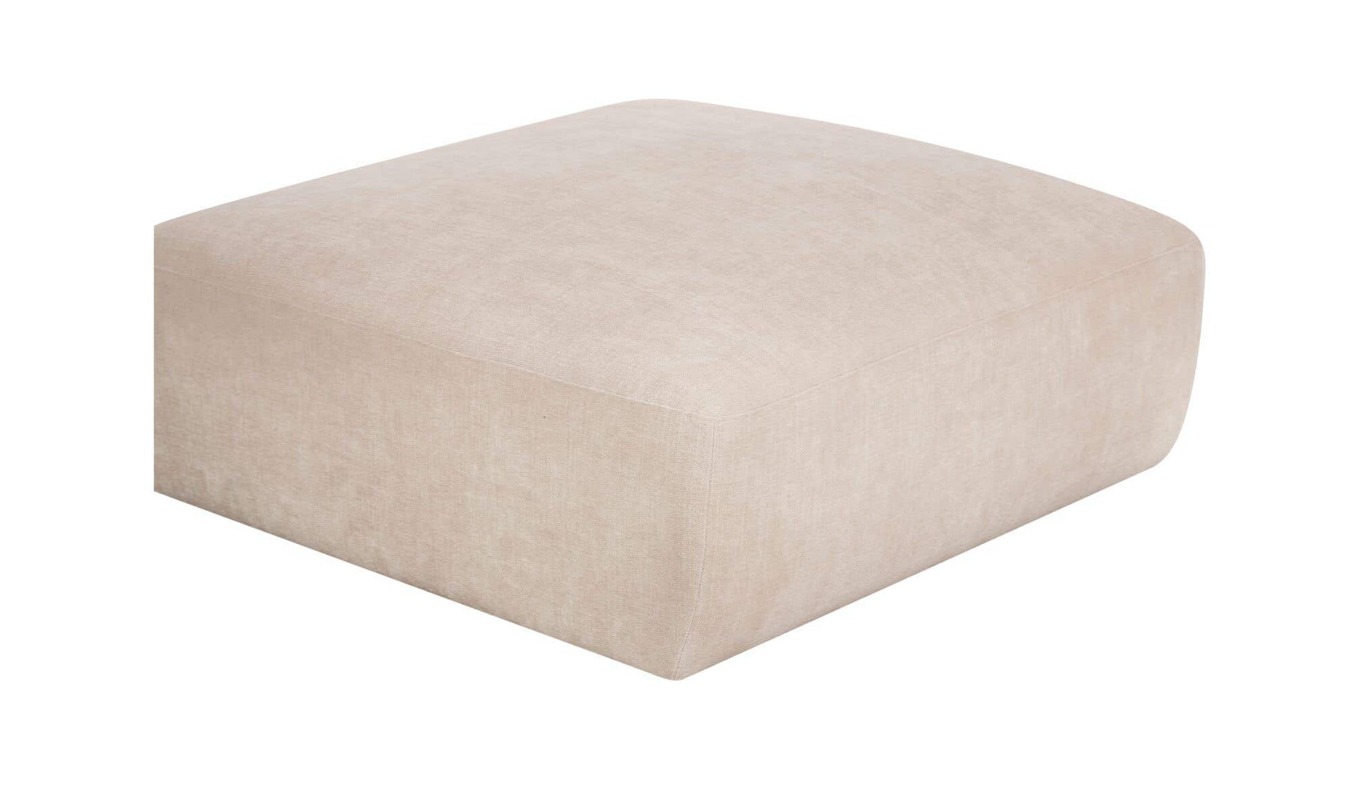Matina Ottoman Oatmeal by Moe's Home Collection - view 9
