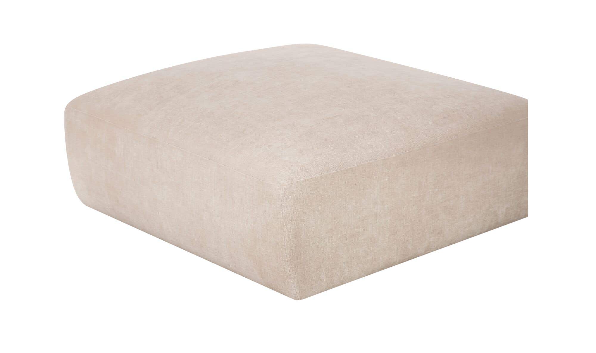 Matina Ottoman Oatmeal by Moe's Home Collection - view 7