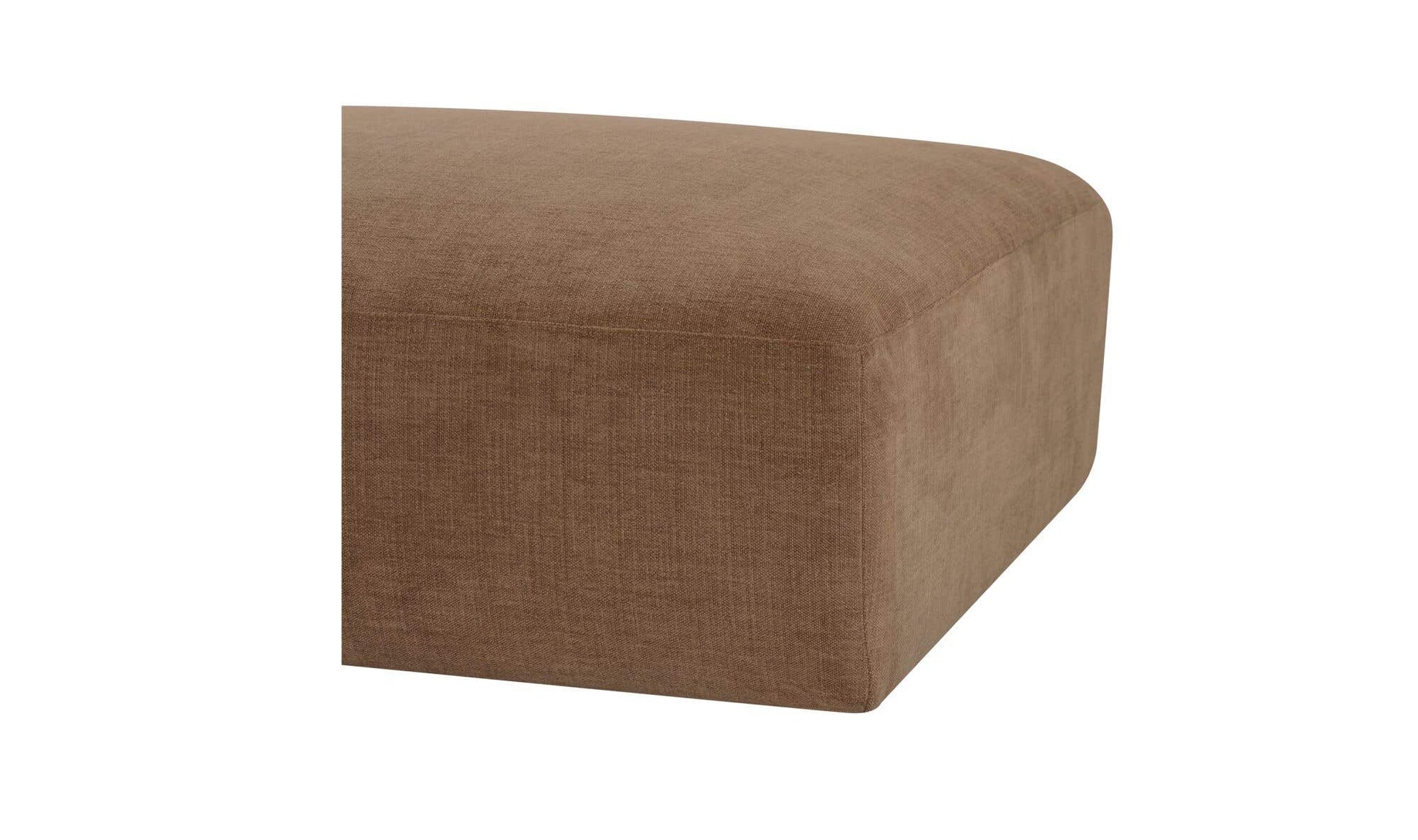 Matina Ottoman Taupe by Moe's Home Collection - view 7
